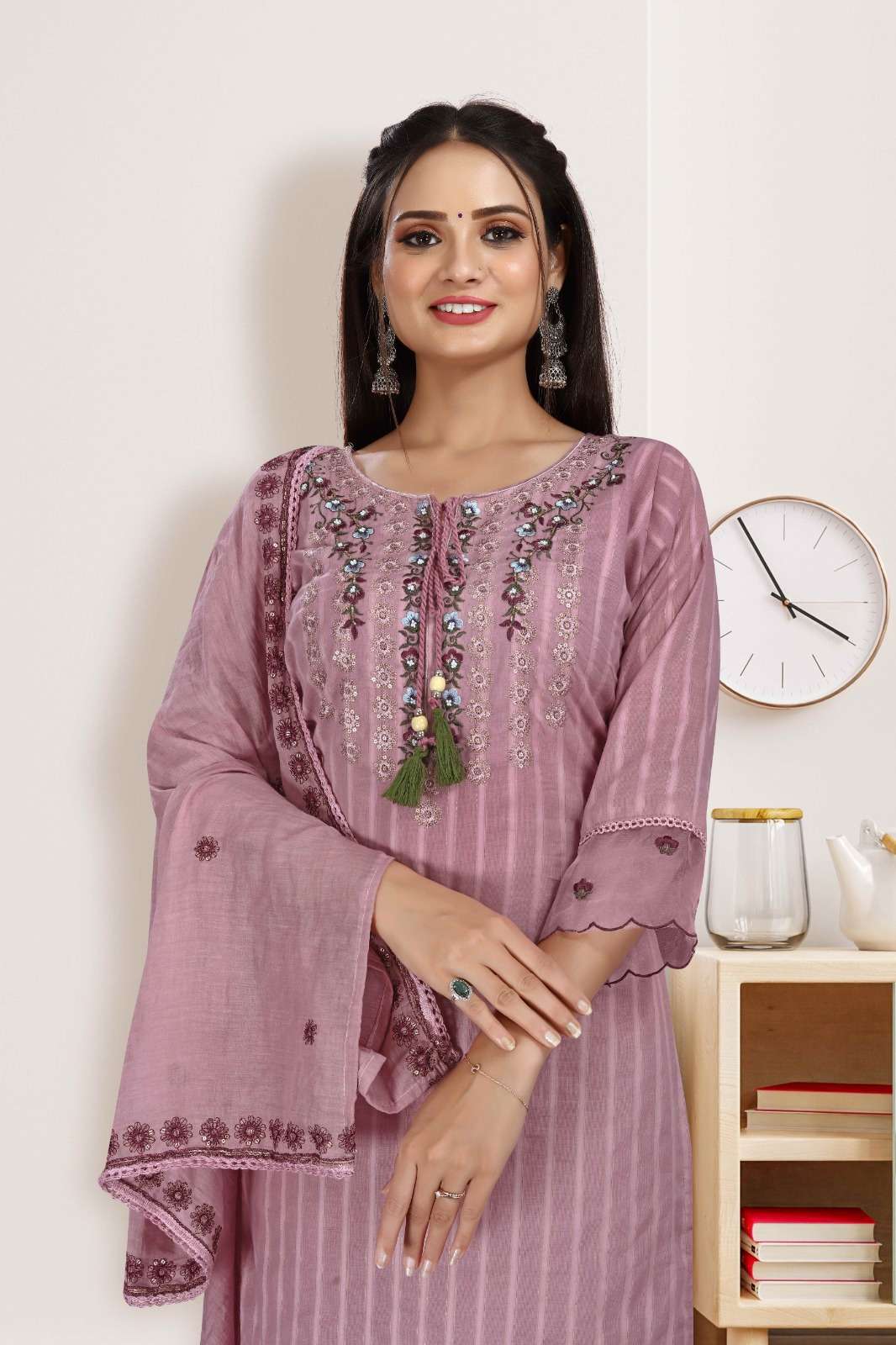 SLIVA PRESENT LAUNCHING THE NEW CATALOGUE COTTON BEAUTY 3PCS CONCEPT KURTI PANT WITH DUPATTA SET- WHOLESALE SUPPLIER SURAT