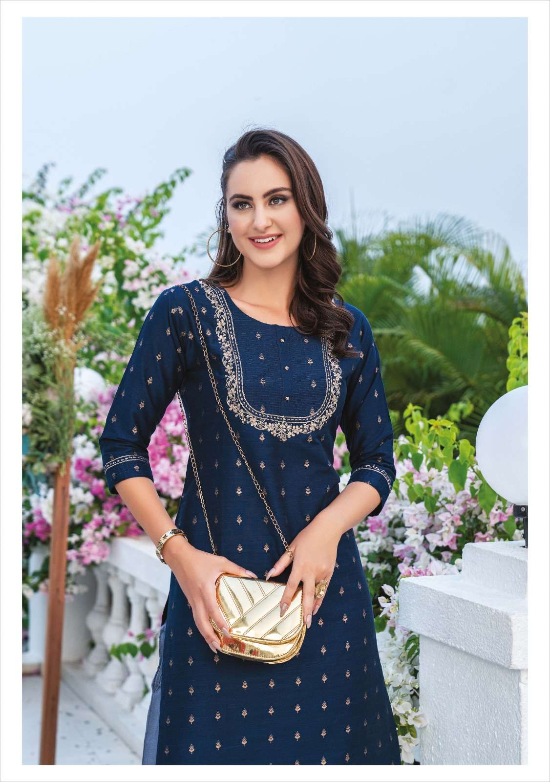 Radhika Lifestyle Floral Vol 1 Cotton Kurti With Pant Online Wholesale  Weastern Wear