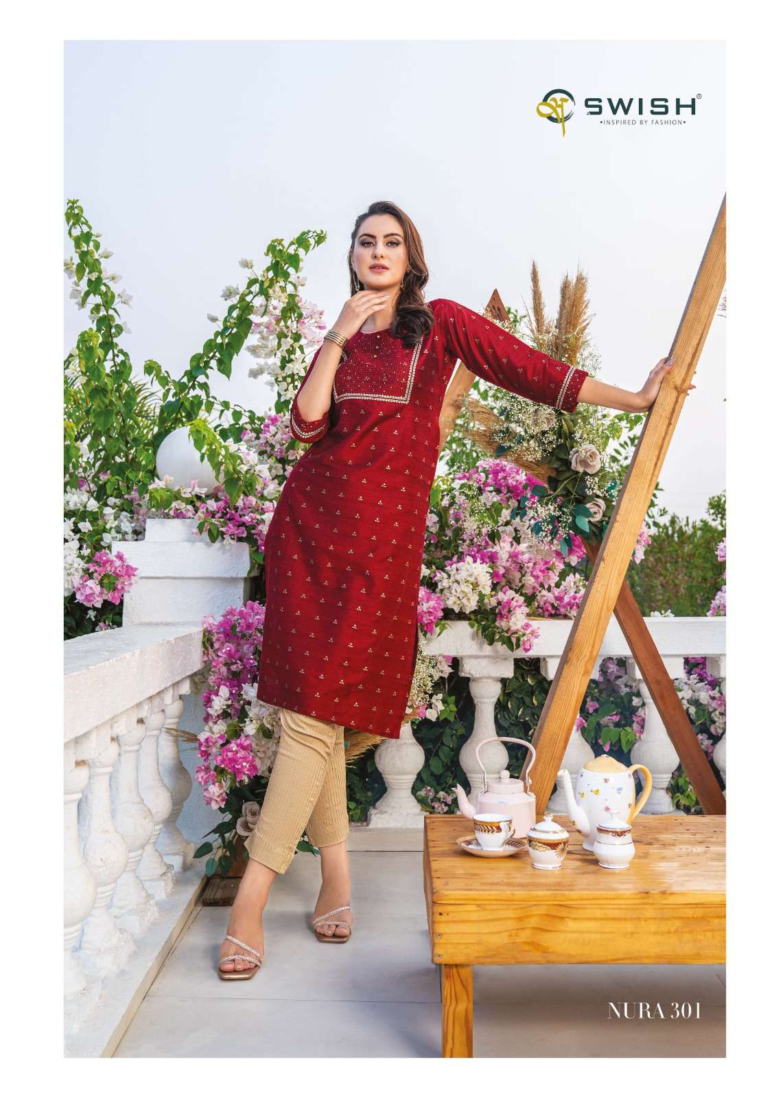 Stylish New Fashion Cream Cotton Kurti With Long Shrug For Girls 2020 |  Fashion, New kurti designs, Kurti designs