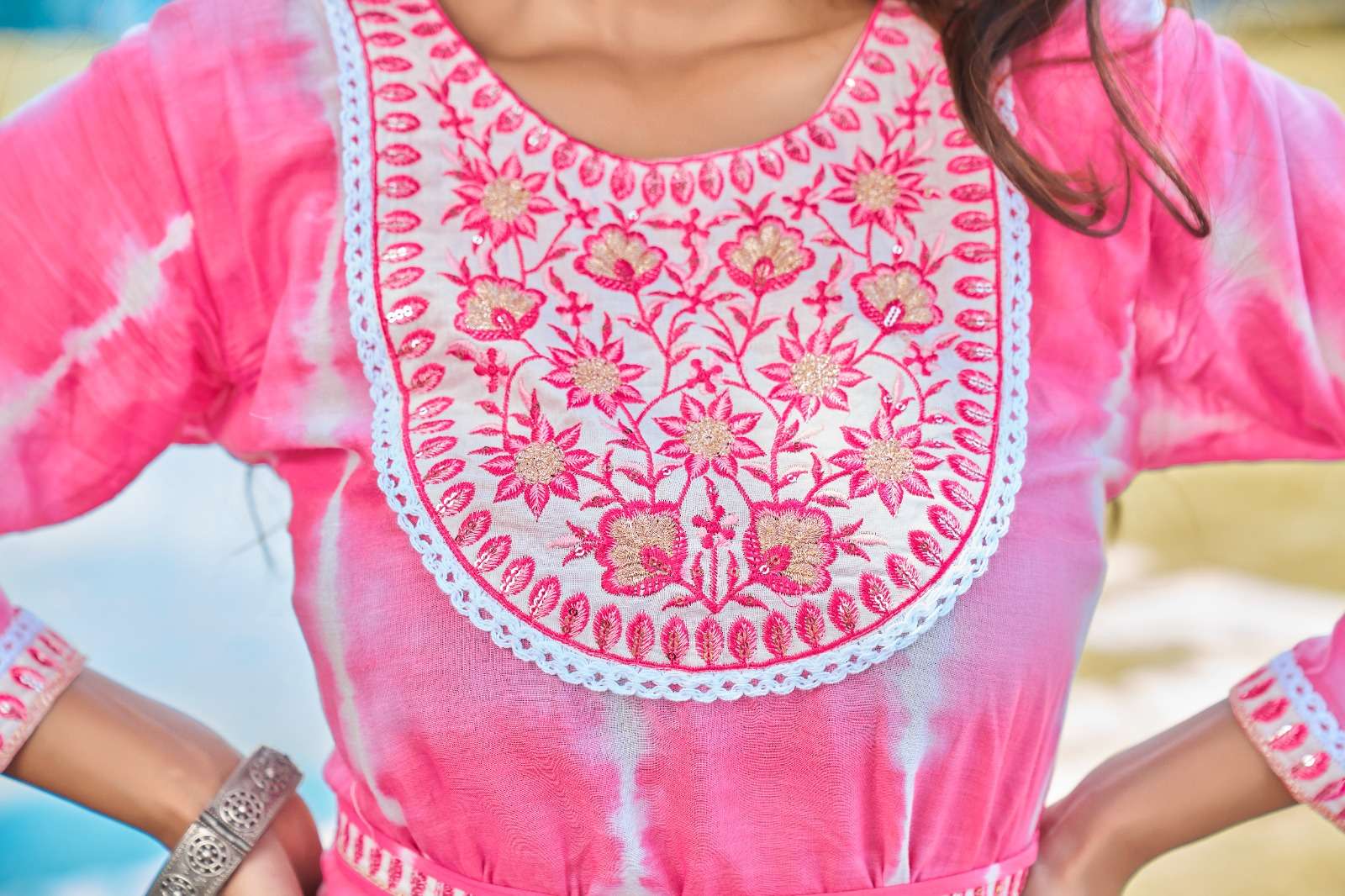 TEXOFAB LAUNCHING THE NEW CATLOUGE HAILY VOL-1 LONG TUNIC TOP DESIGNER COLLECTION- MANUFACTURER SURAT(GUJARAT).