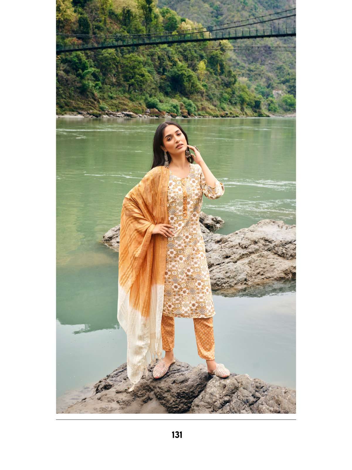 WANNA PRESENT LAUNCHING THE NEW CATALOGUE GO GRACEFUL 3PCS CONCEPT CAPSULE PRINT KURTI PANT WITH DUPATTA SET- WHOLESALE EXPORTER SURAT