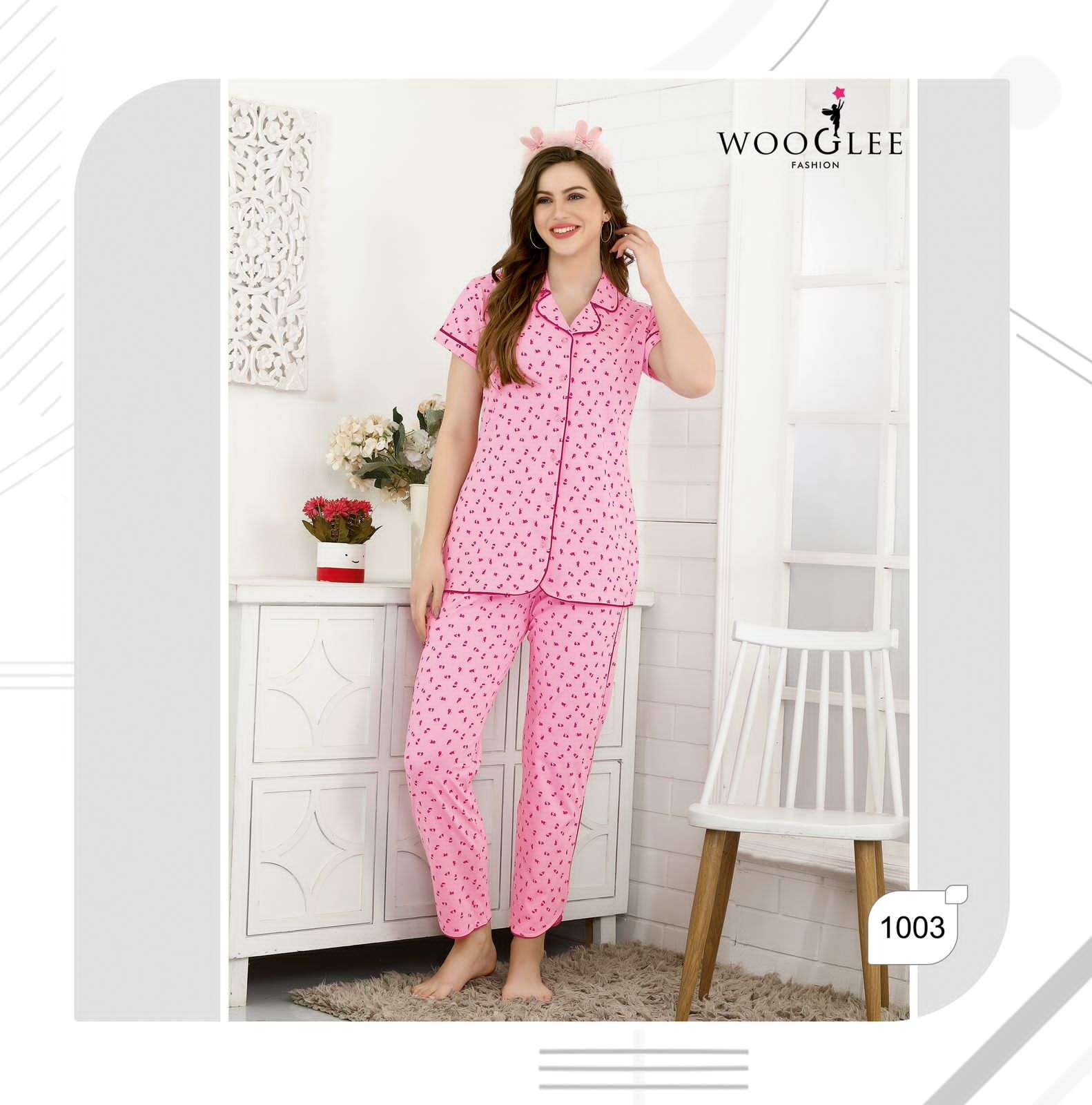 WOOGLEE PRESENT LAUNCHING THE NEW CATALOGUE NIGHT OUT VOL-03 2PCS CONCEPT TOP & BOTTOM COLLECTION- WHOLSALE DEALER SURAT