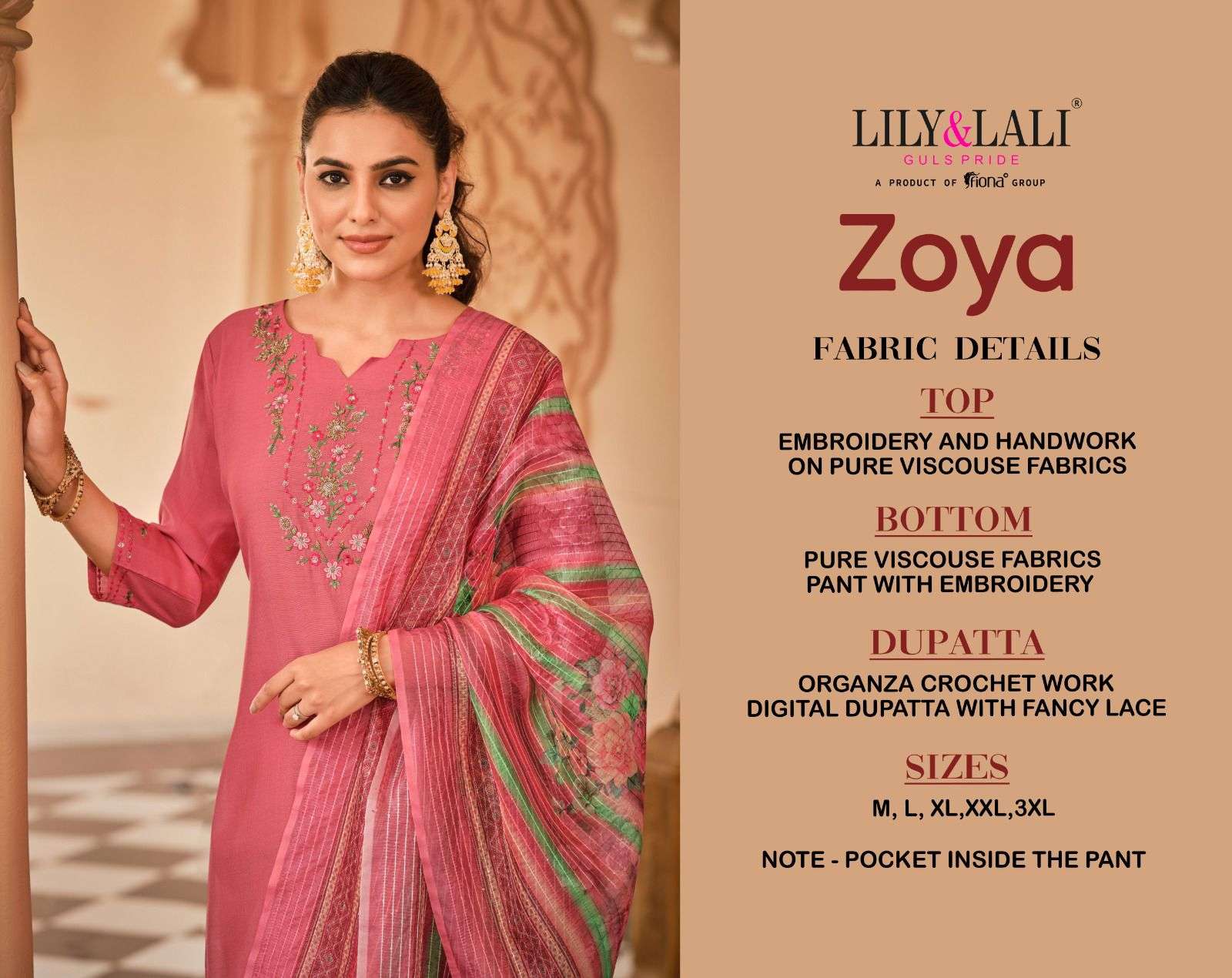 ZOYA DESIGN NO- 11953