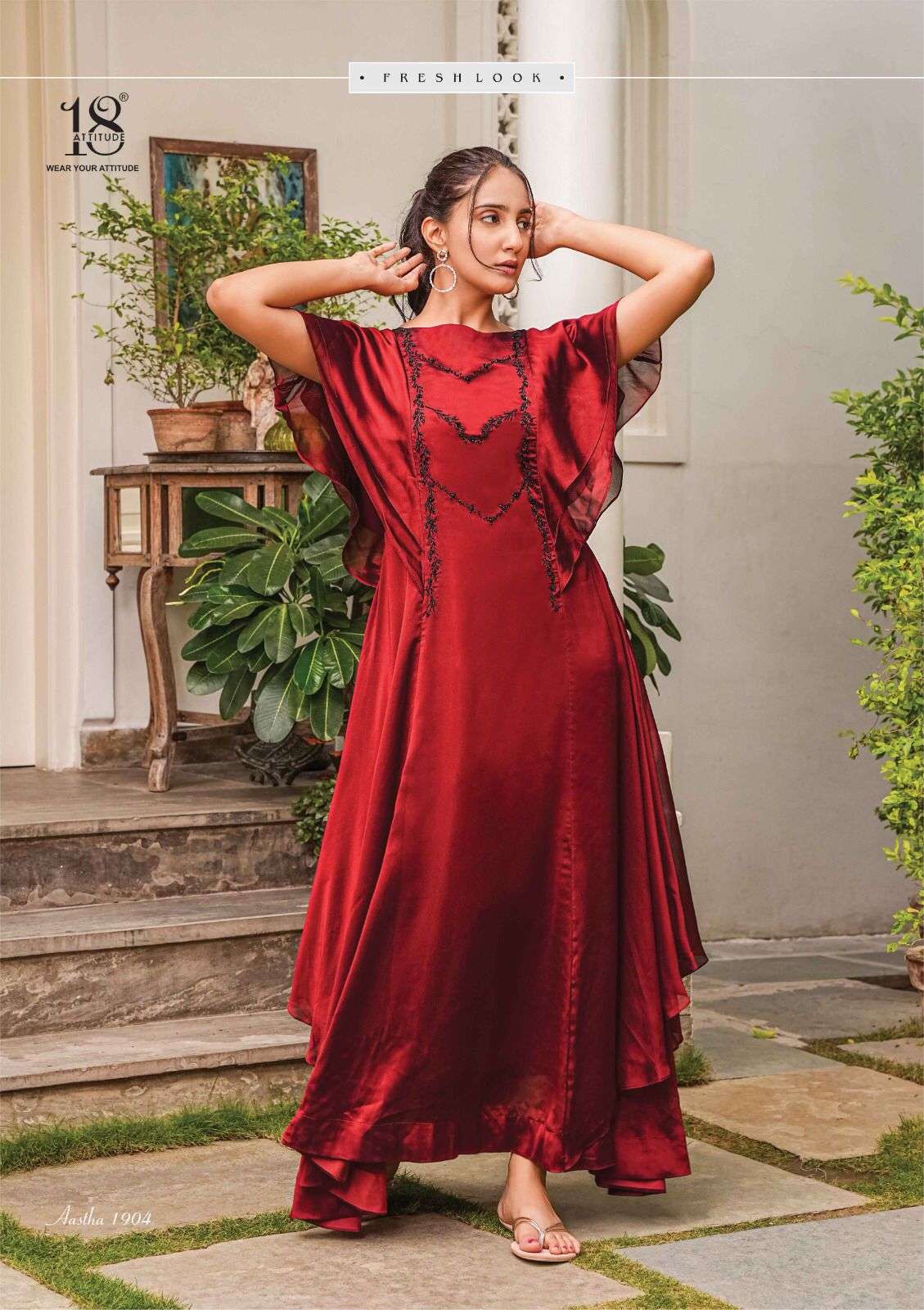 18ATTITUDE LAUNCH NEW CATALOUGE AASTHA VOL-19 D.NO-1904