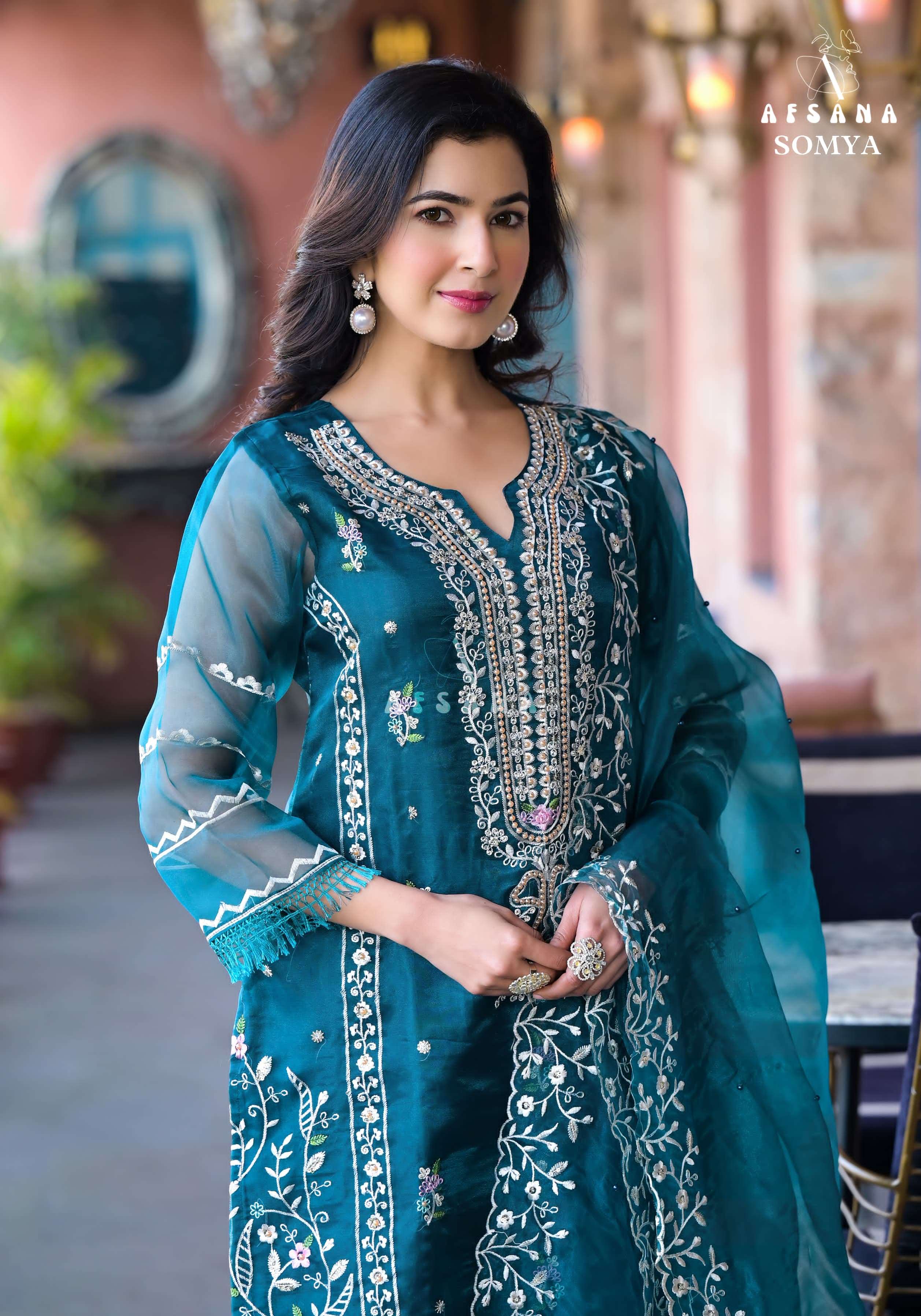 AFSANA LAUNCH  NEW CATALOUGE SOMYA 