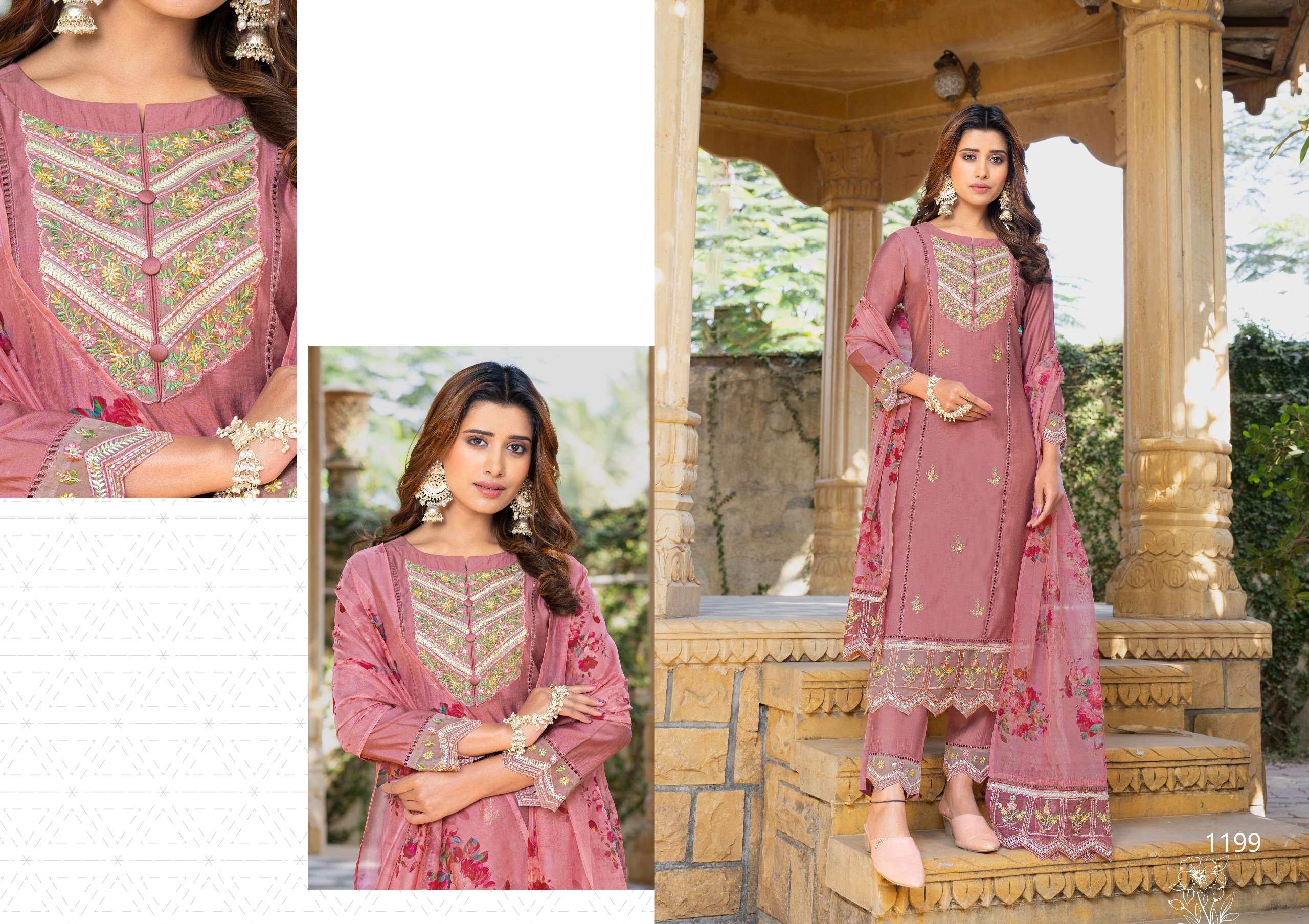 AMARA FASHION LAUNCH NEW 3PCS CONCEPT D.NO-1197-1200