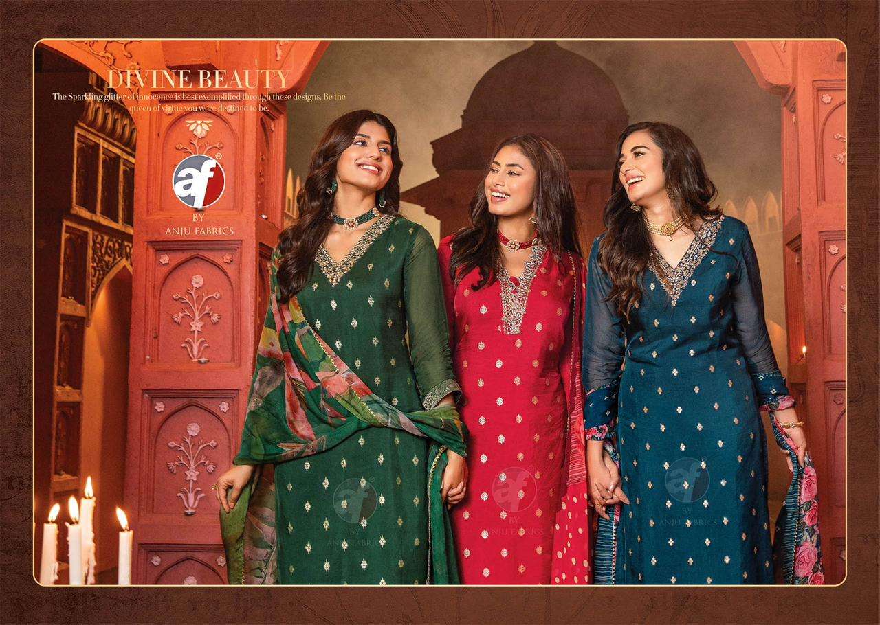 ANJU FABRIC LAUNCH NEW CATALOUGE SAHIBA VOL-5 