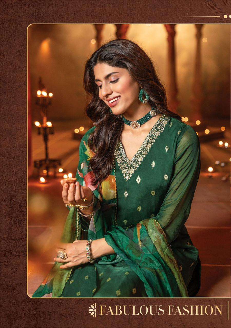 ANJU FABRIC LAUNCH NEW CATALOUGE SAHIBA VOL-5 