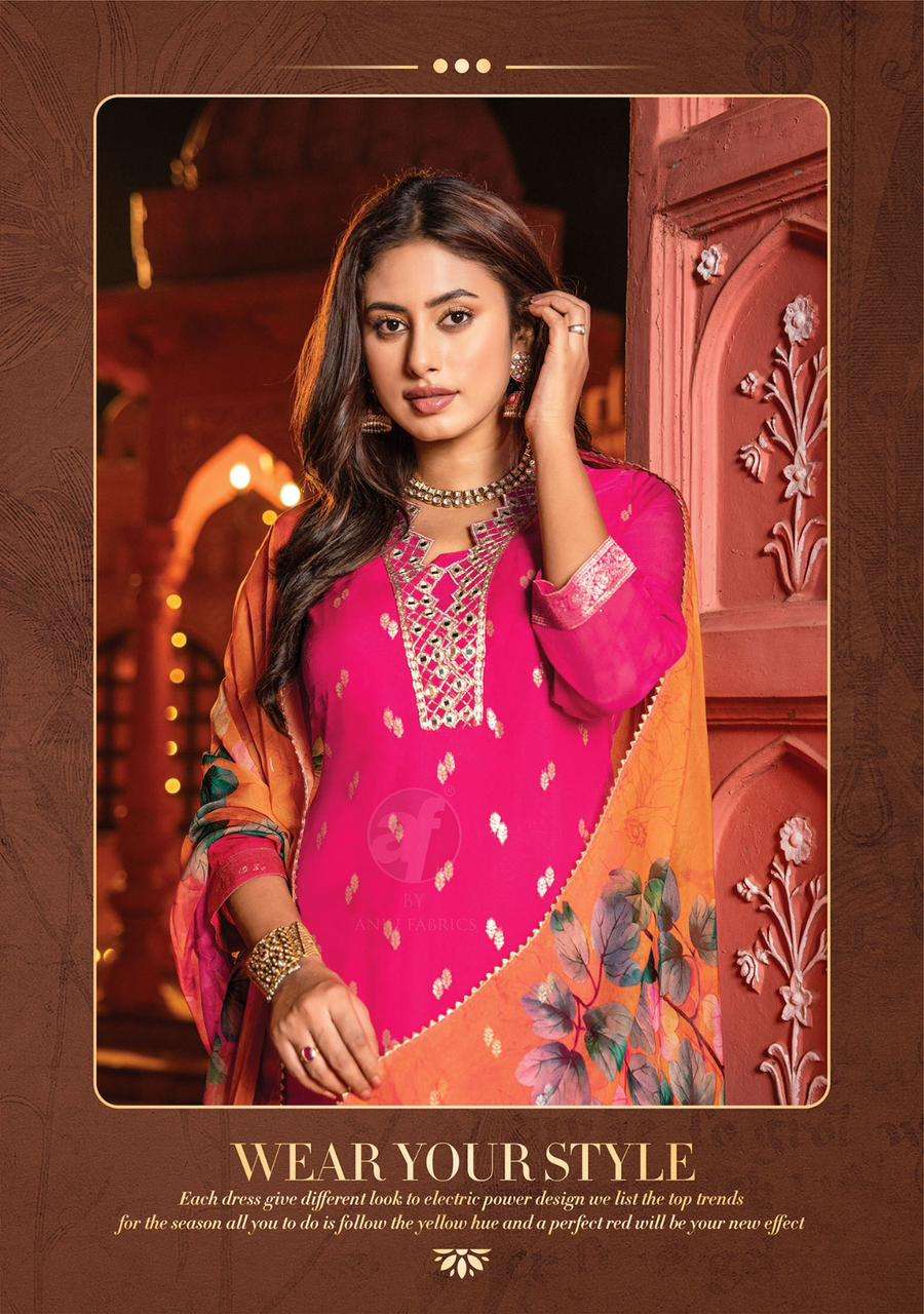 ANJU FABRIC LAUNCH NEW CATALOUGE SAHIBA VOL-5 