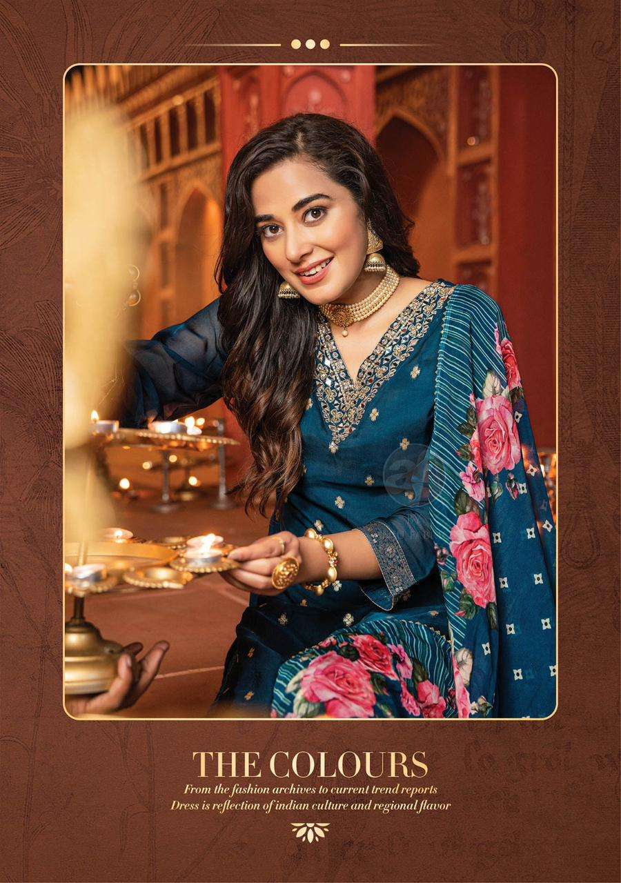 ANJU FABRIC LAUNCH NEW CATALOUGE SAHIBA VOL-5 