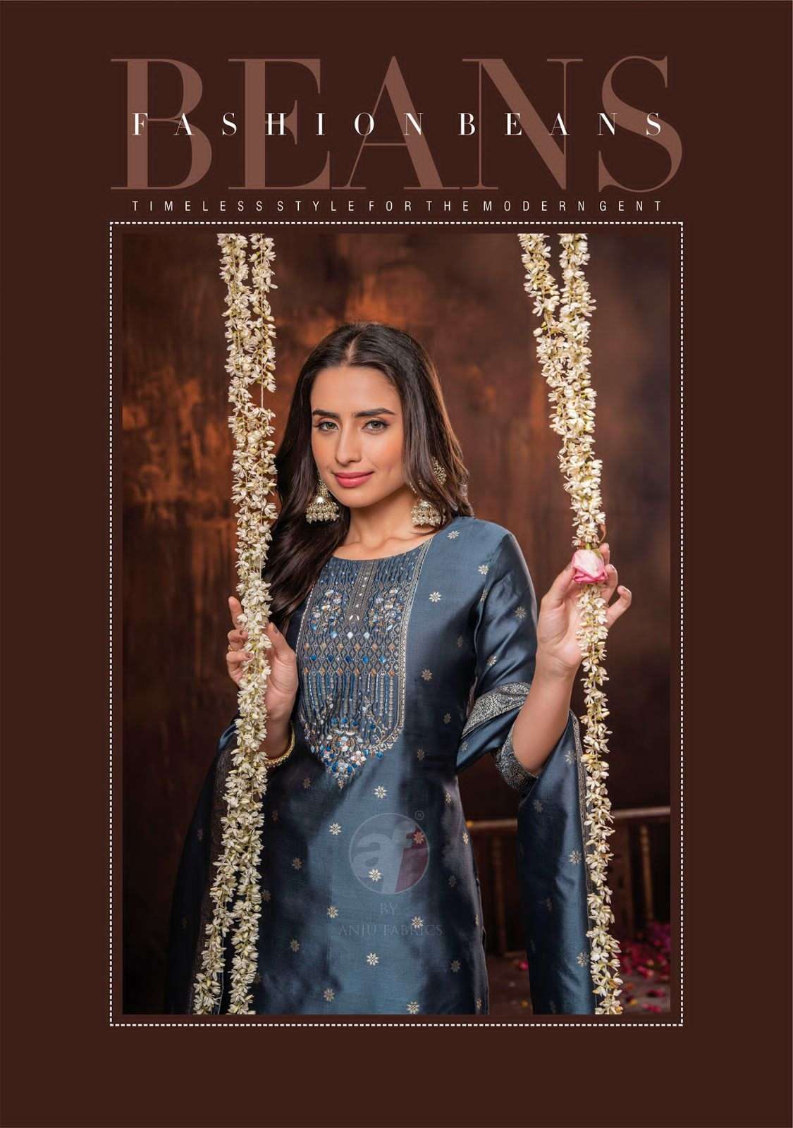 ANJU FABRIC LAUNCH NEW CATALOUGE SILK AFFAIR VOL-2 