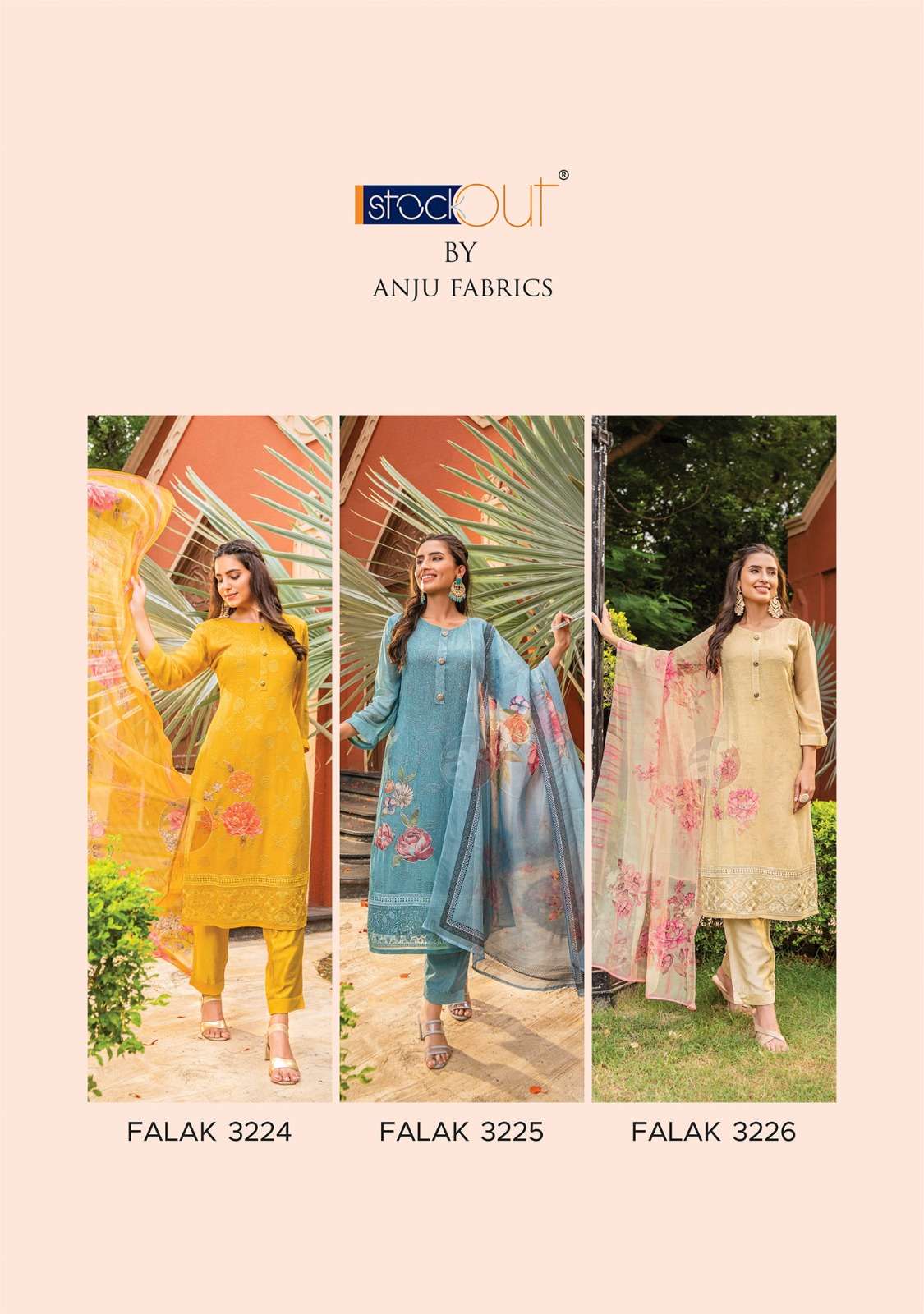 ANJU FABRICS LAUNCH NEW CATALOUGE FALAK VOL-3 