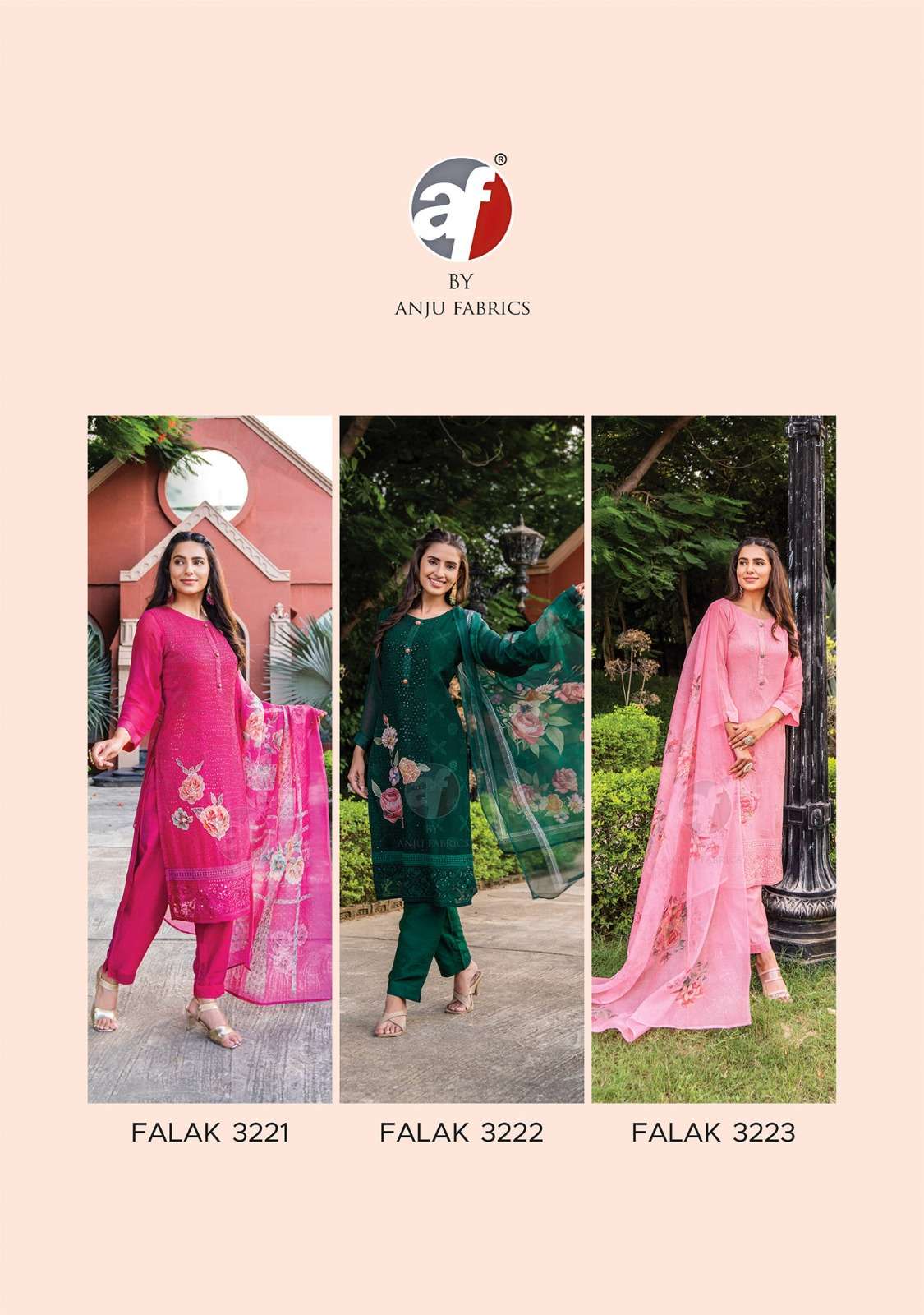 ANJU FABRICS LAUNCH NEW CATALOUGE FALAK VOL-3 