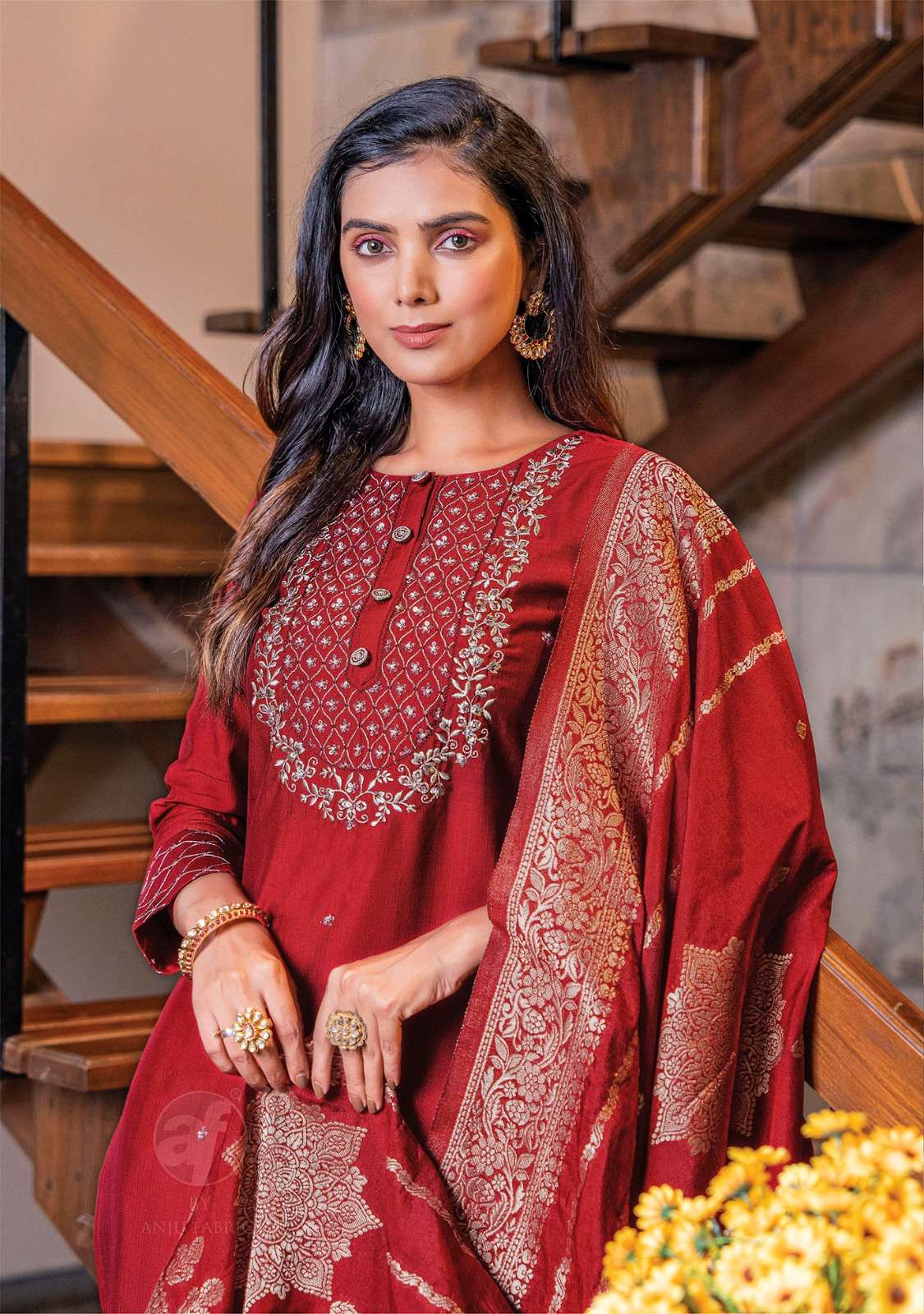 ANJU FABRICS LAUNCH NEW CATALOUGE MAYURI VOL-3 