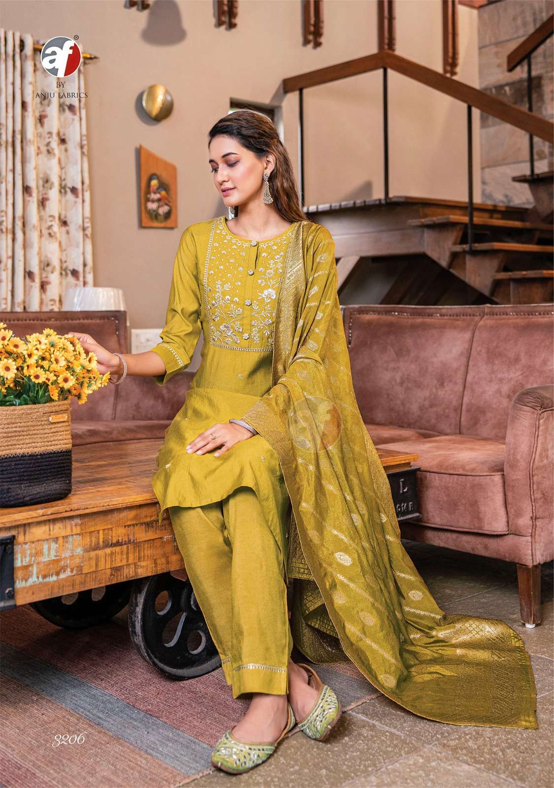ANJU FABRICS LAUNCH NEW CATALOUGE MAYURI VOL-3 