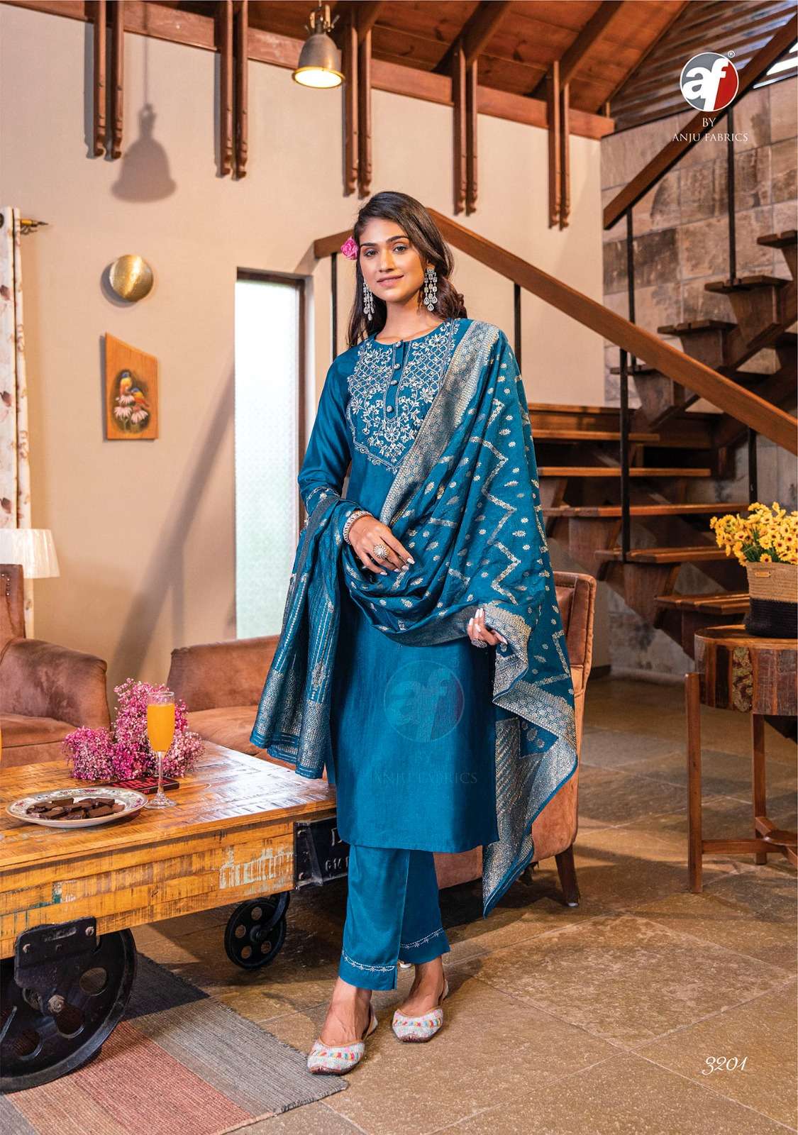 ANJU FABRICS LAUNCH NEW CATALOUGE MAYURI VOL-3 