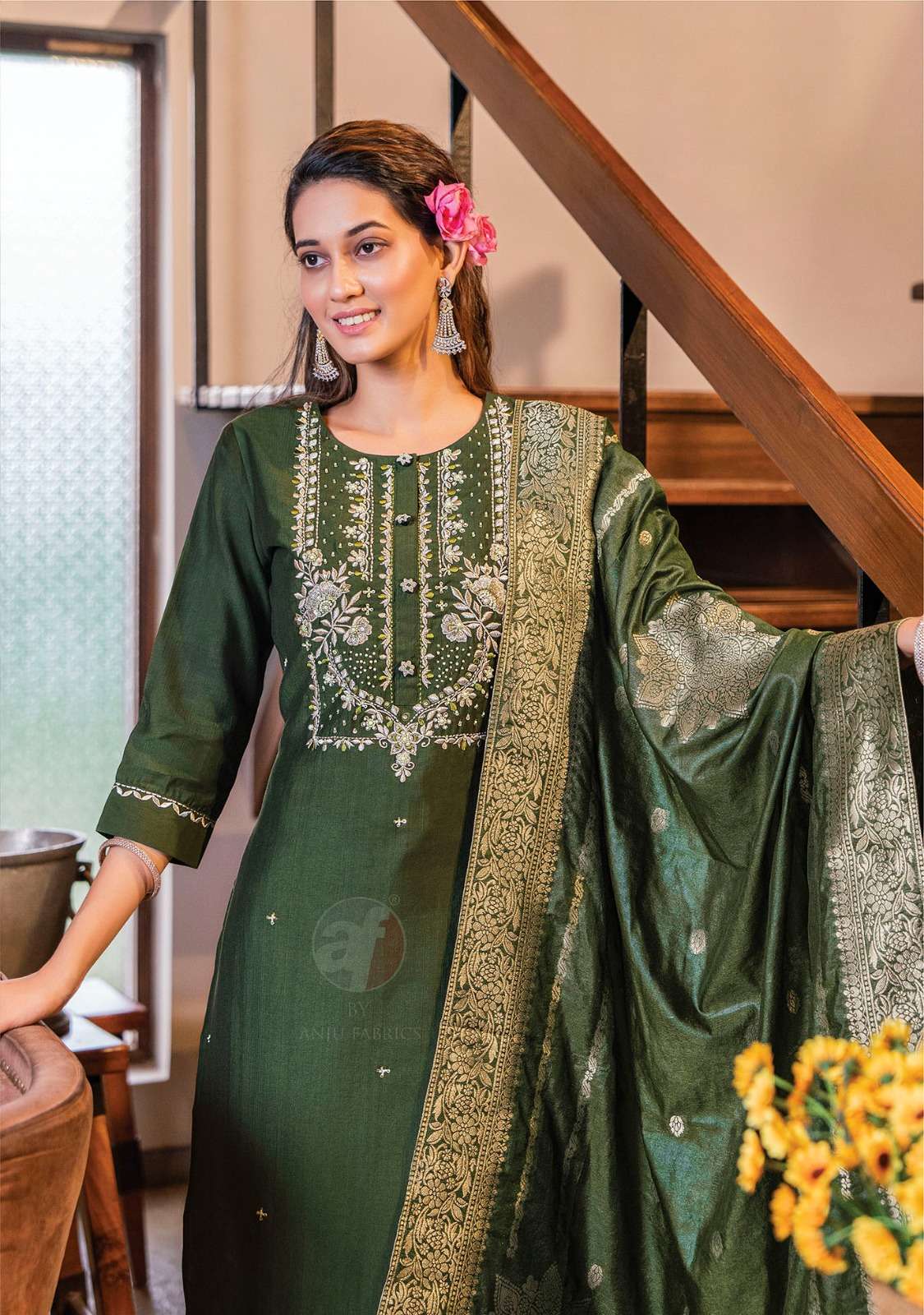 ANJU FABRICS LAUNCH NEW CATALOUGE MAYURI VOL-3 