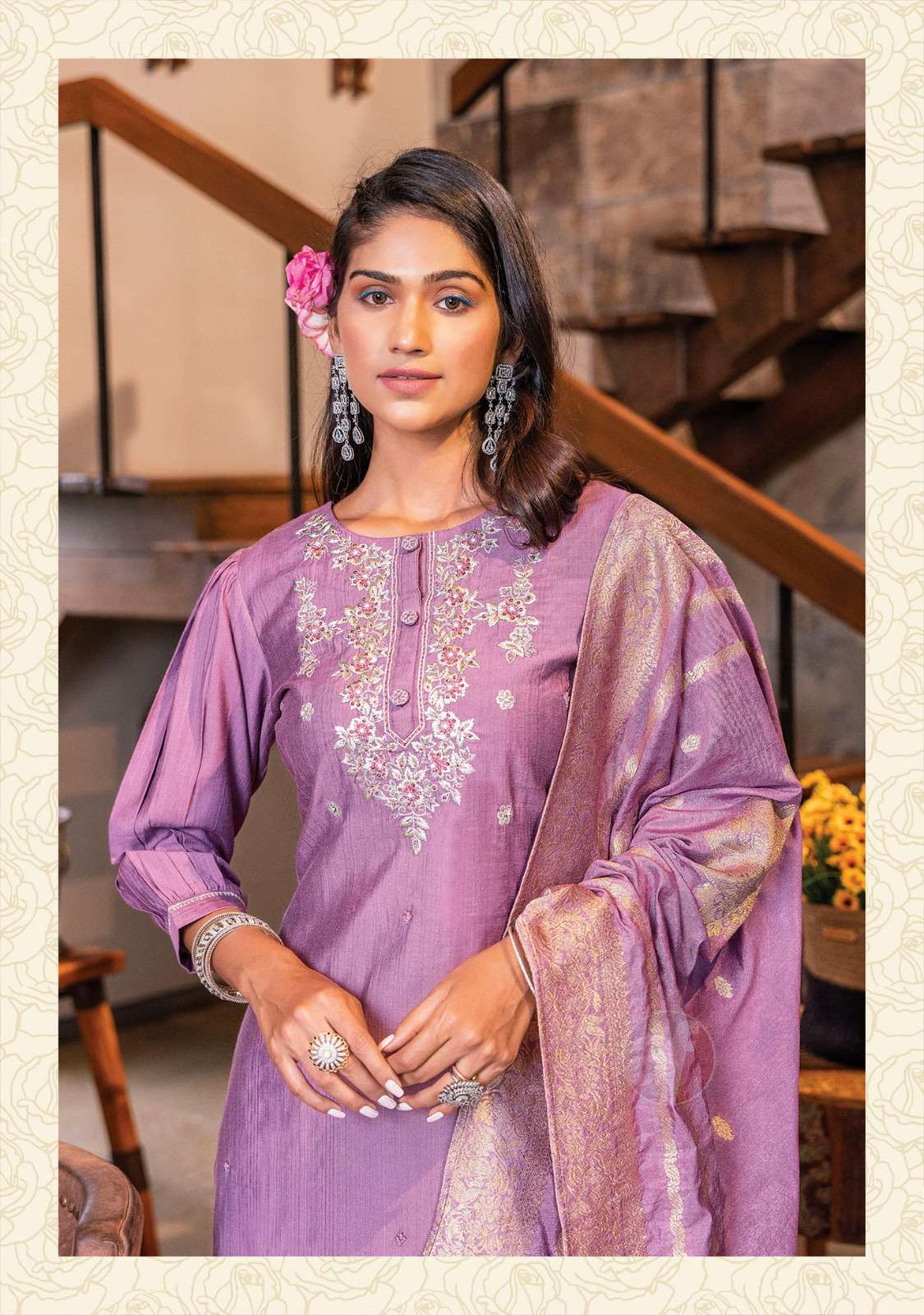 ANJU FABRICS LAUNCH NEW CATALOUGE MAYURI VOL-3 