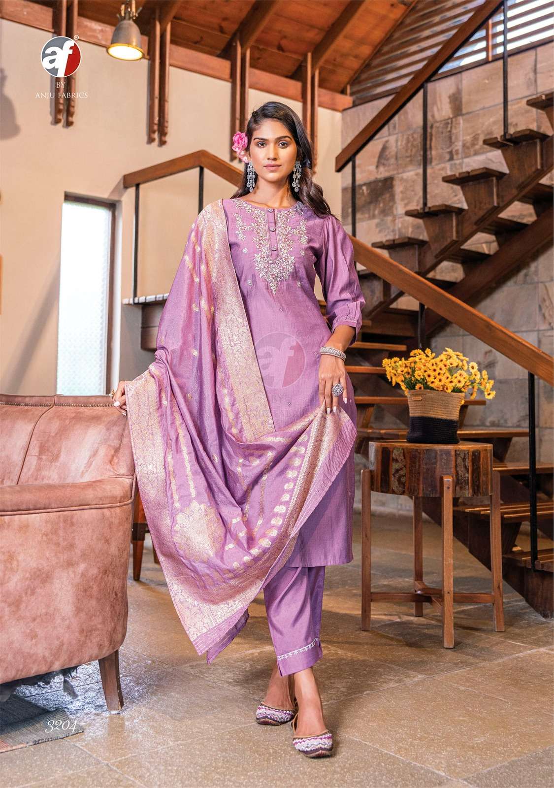 ANJU FABRICS LAUNCH NEW CATALOUGE MAYURI VOL-3 