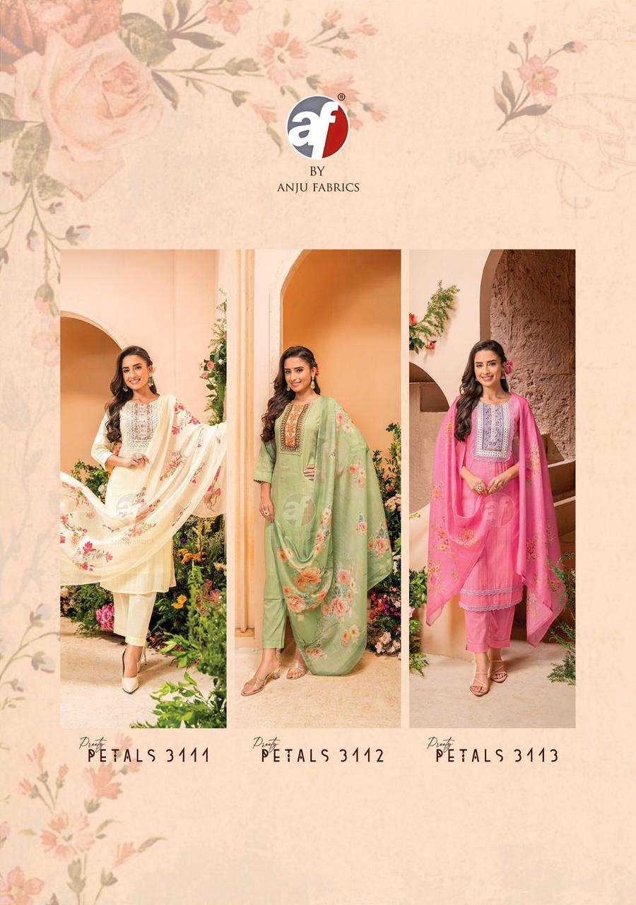 ANJU FABRICS LAUNCH NEW CATALOUGE PREETY PETALS 