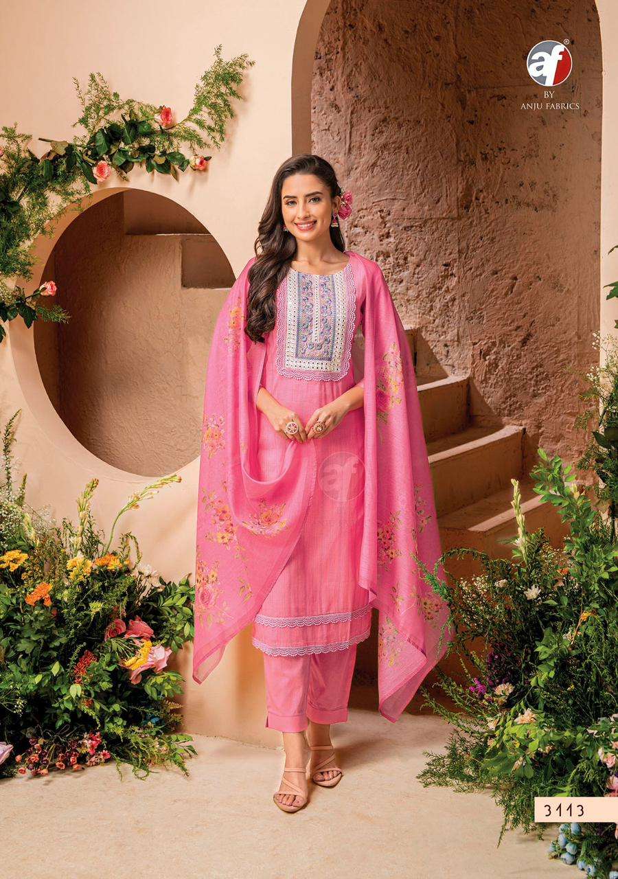 ANJU FABRICS LAUNCH NEW CATALOUGE PREETY PETALS 