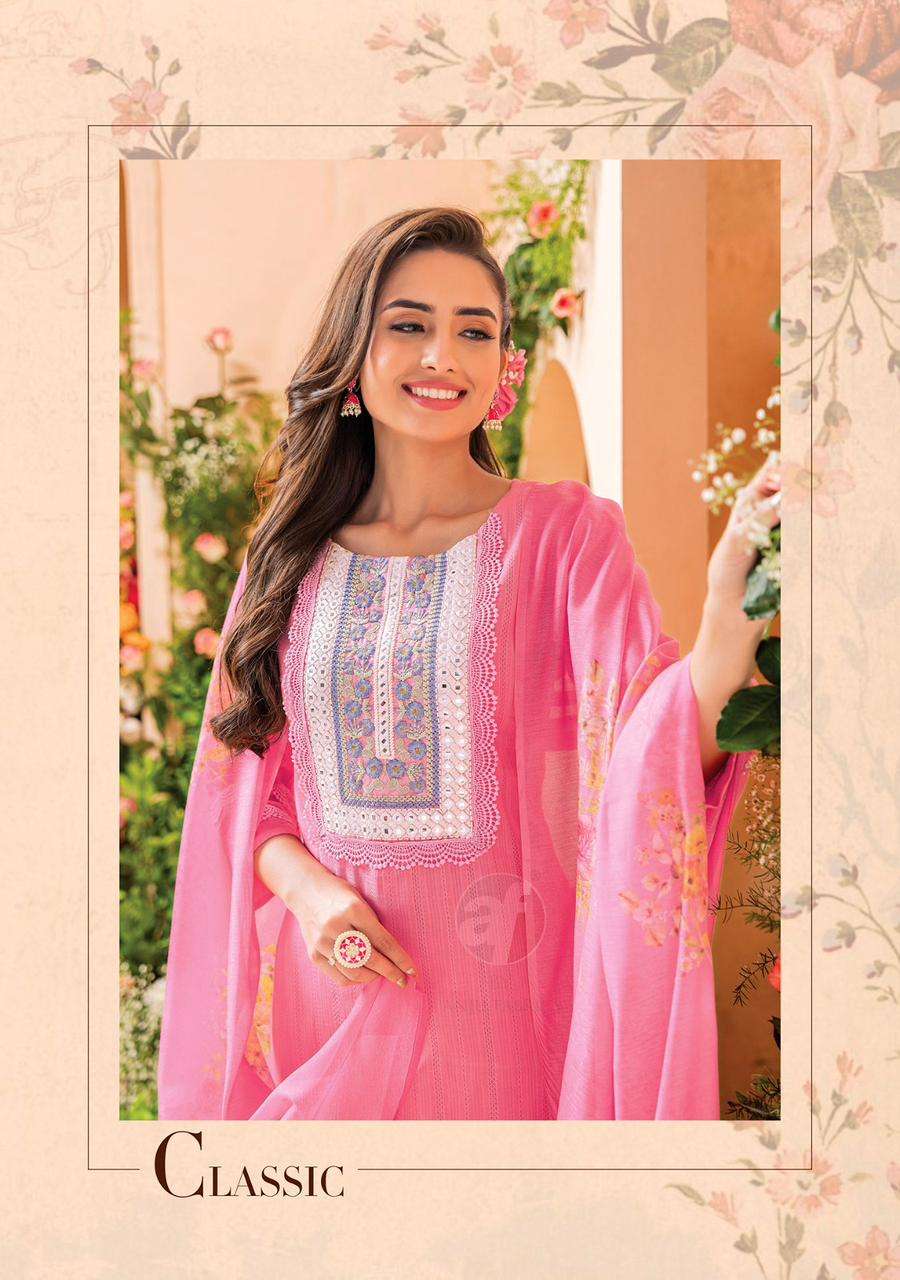 ANJU FABRICS LAUNCH NEW CATALOUGE PREETY PETALS 