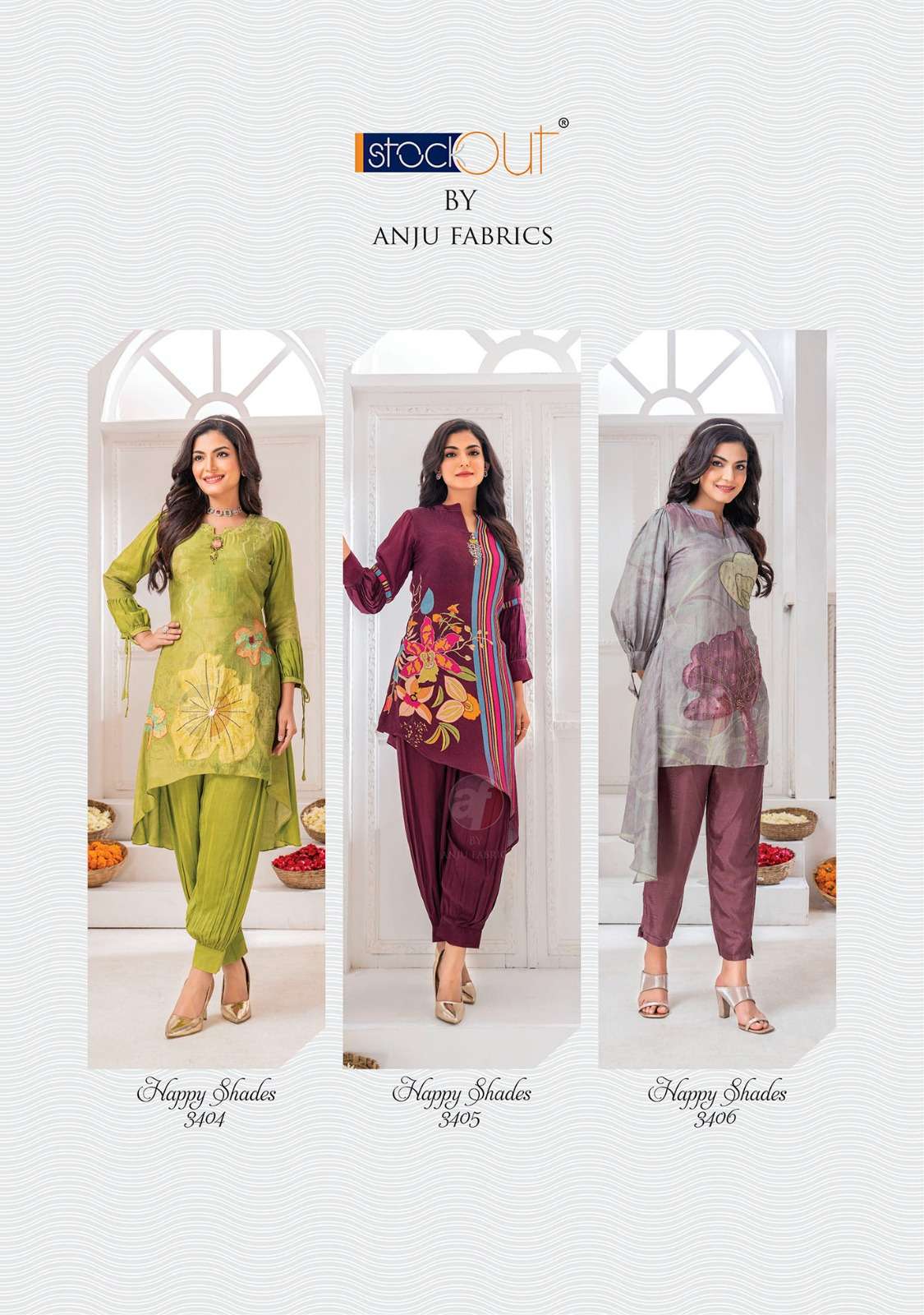 ANJU FABRICS LAUNCH NEW CATLOUG HAPPY SHADES 