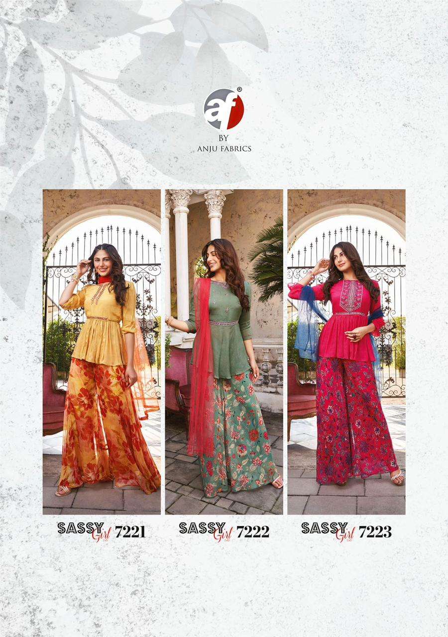 ANJU FABRICS LAUNCH NEW CATLOUG SASSY GIRL VOL-3