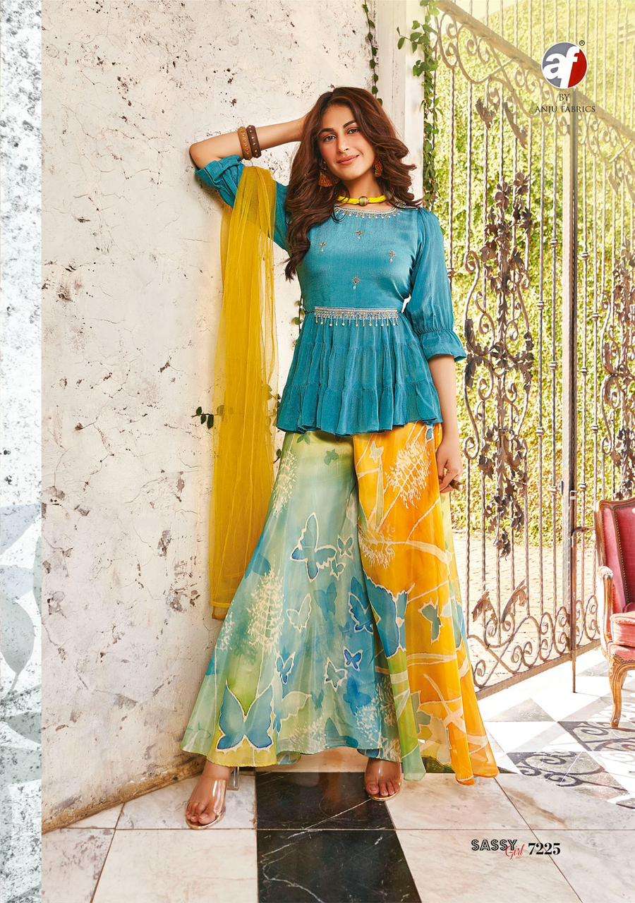 ANJU FABRICS LAUNCH NEW CATLOUG SASSY GIRL VOL-3