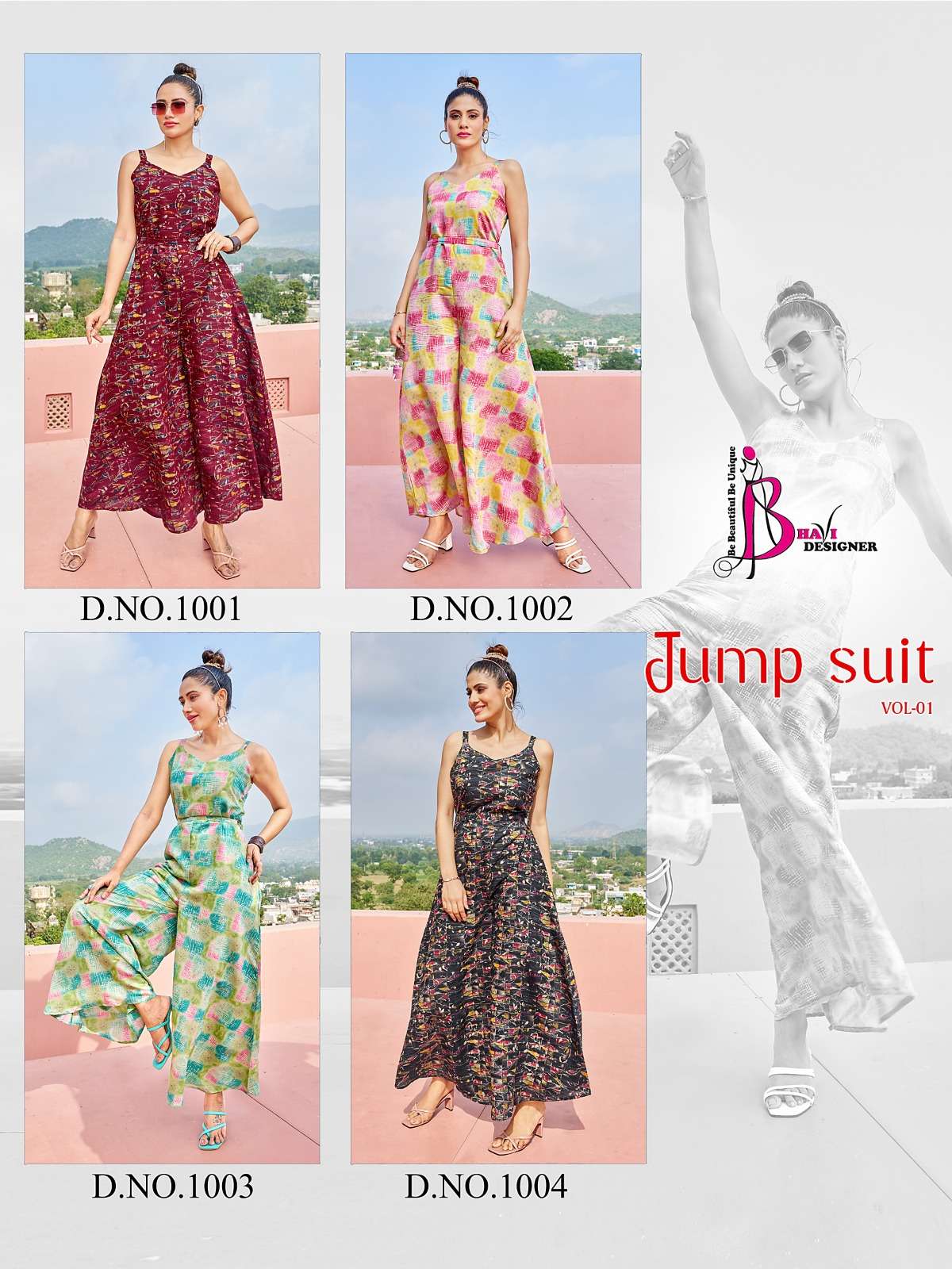 BHAVI DESIGNER LAUNCH JUMP SUIT 