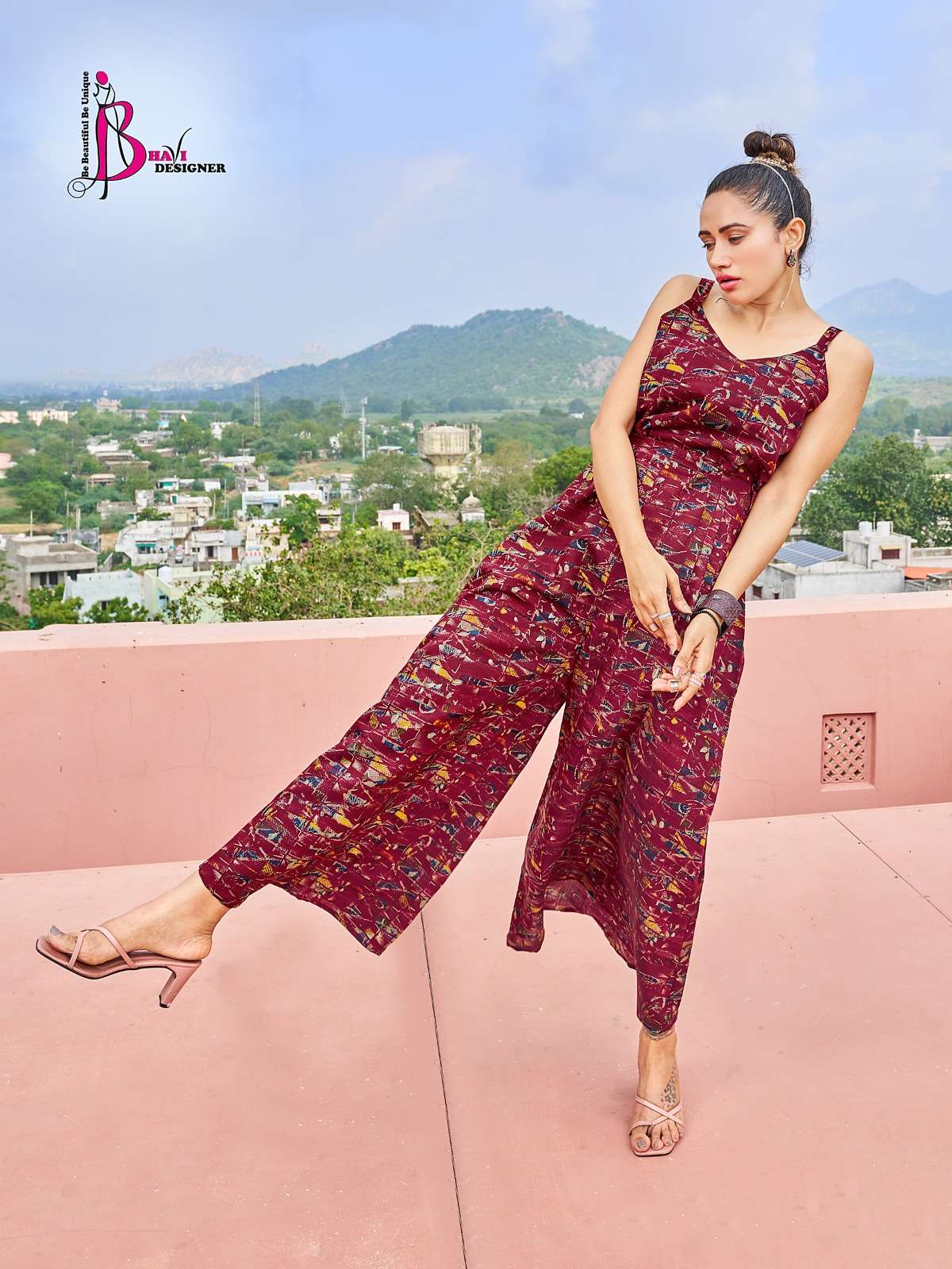 BHAVI DESIGNER LAUNCH JUMP SUIT 