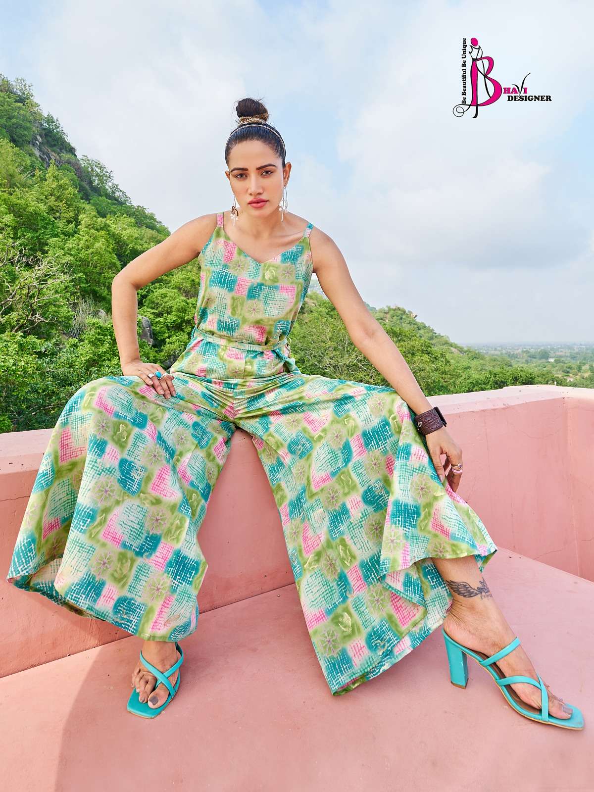 BHAVI DESIGNER LAUNCH JUMP SUIT 