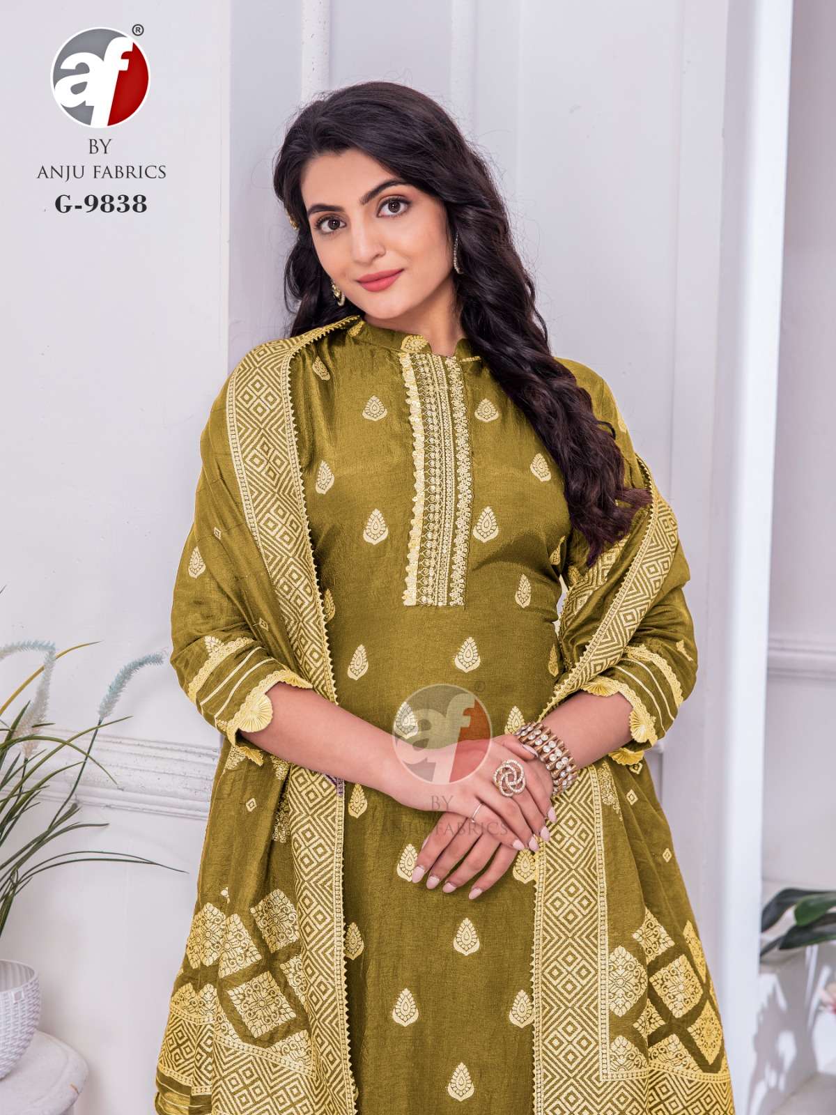 D.NO:-  G-9838 LAUNCH BY ANJU FABRICS 