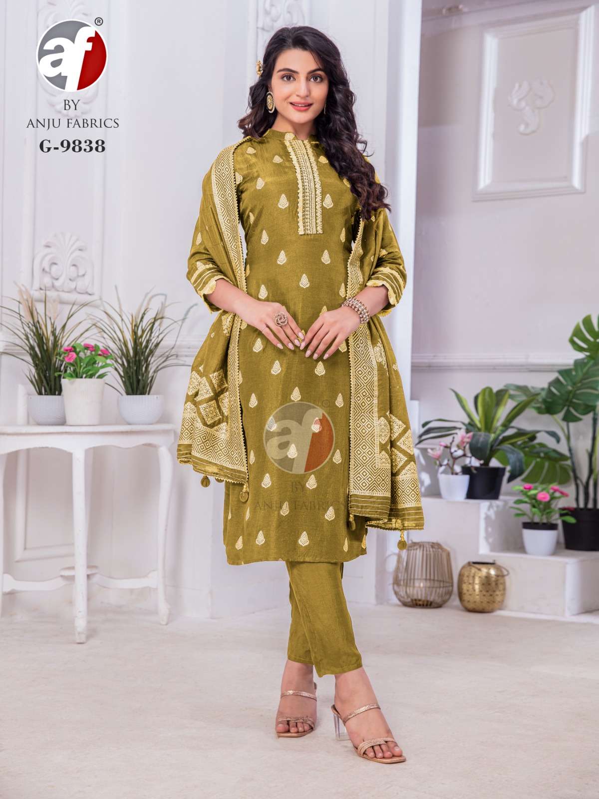 D.NO:-  G-9838 LAUNCH BY ANJU FABRICS 