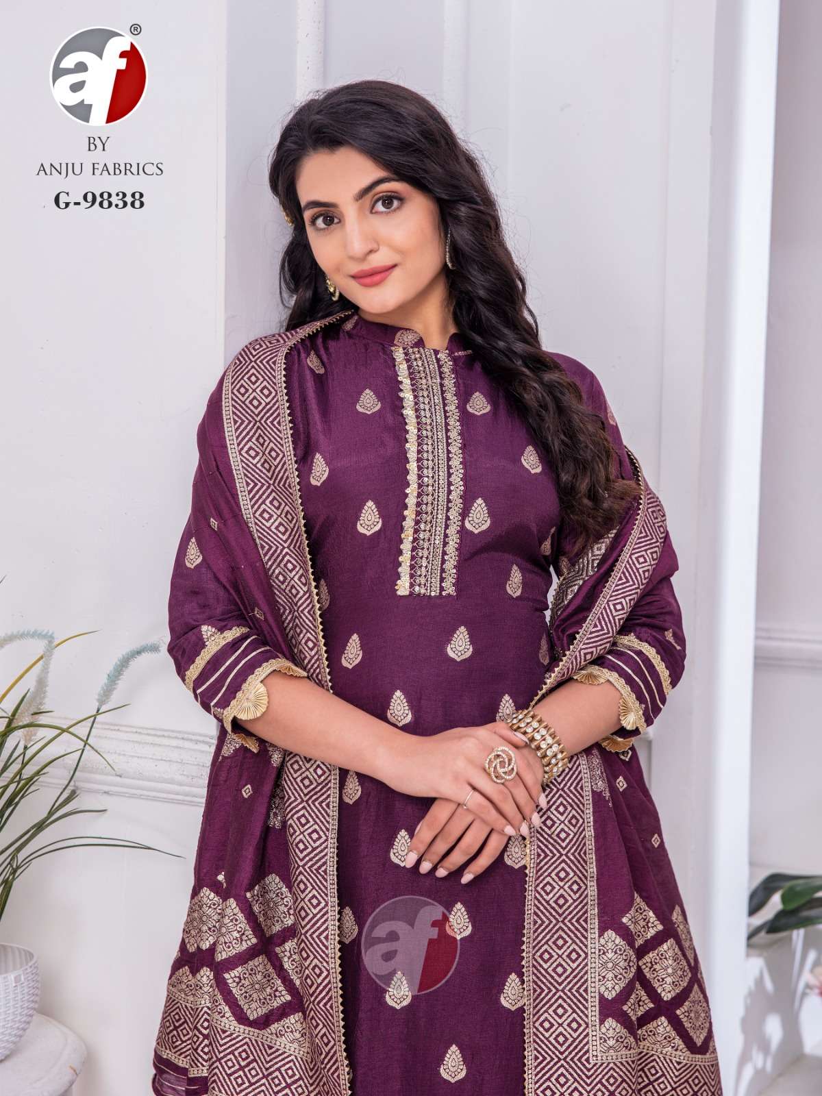D.NO:-  G-9838 LAUNCH BY ANJU FABRICS 