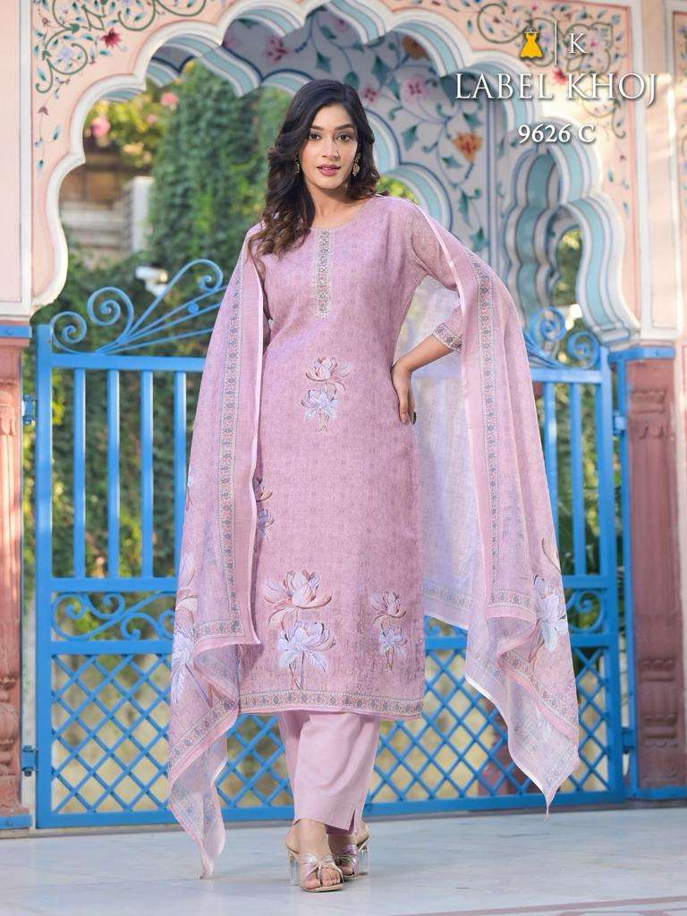 DESIGN NO. 9626 LAUNCH BY LABEL KHOJ 