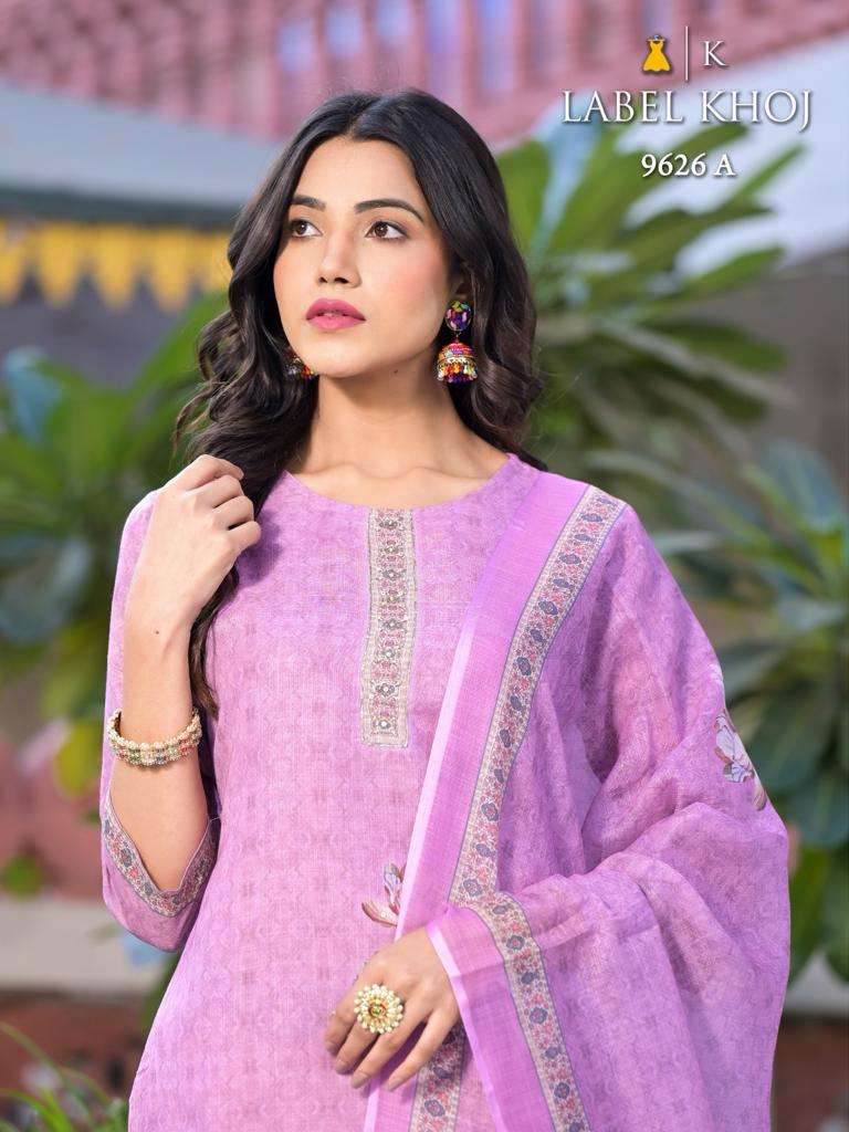 DESIGN NO. 9626 LAUNCH BY LABEL KHOJ 