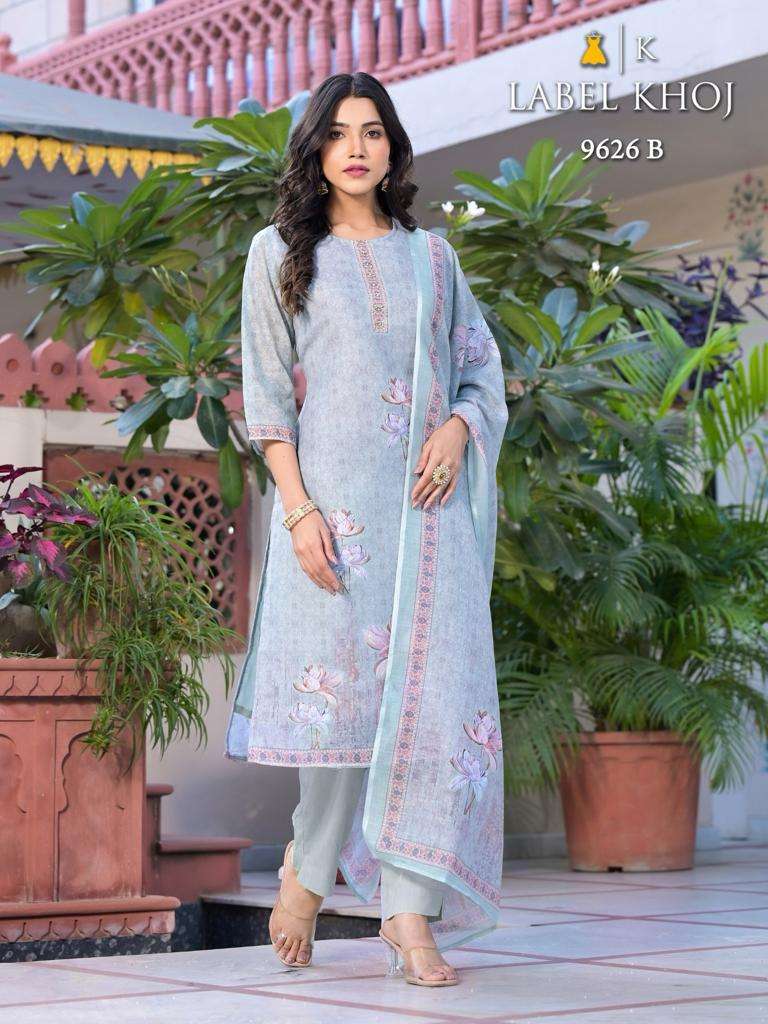 DESIGN NO. 9626 LAUNCH BY LABEL KHOJ 