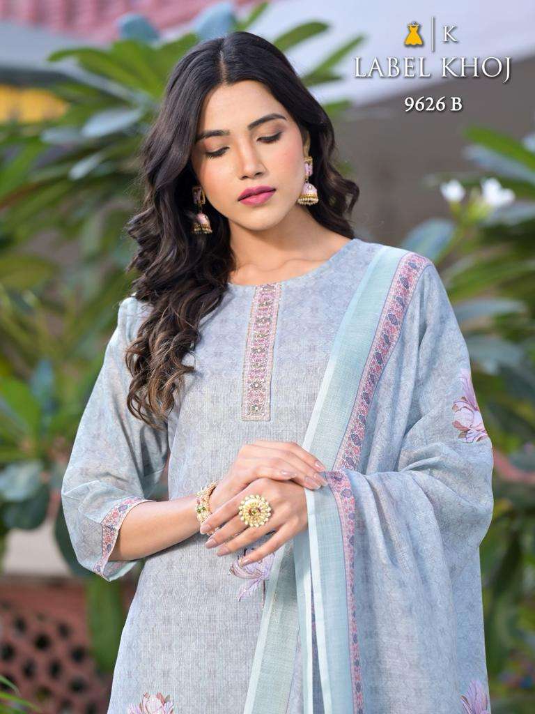 DESIGN NO. 9626 LAUNCH BY LABEL KHOJ 