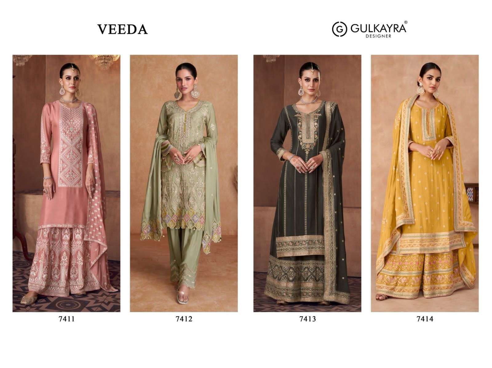 GULKAYRA DESIGNER LAUNCH NEW CATALOUGE VEEDA 