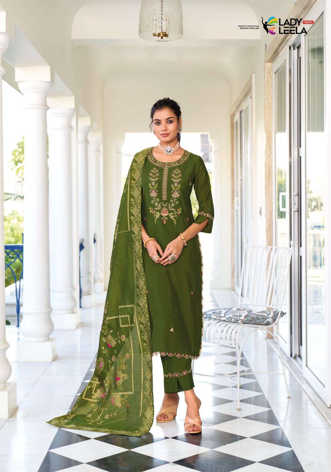 LADY LEELA LAUNCH NEW CATLOUG LIBAAS E ISHQ DESIGN NO.1094