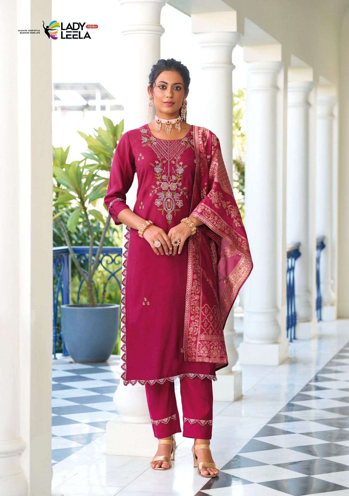LADY LEELA LAUNCH NEW CATLOUG LIBAAS E ISHQ DESIGN NO.1096
