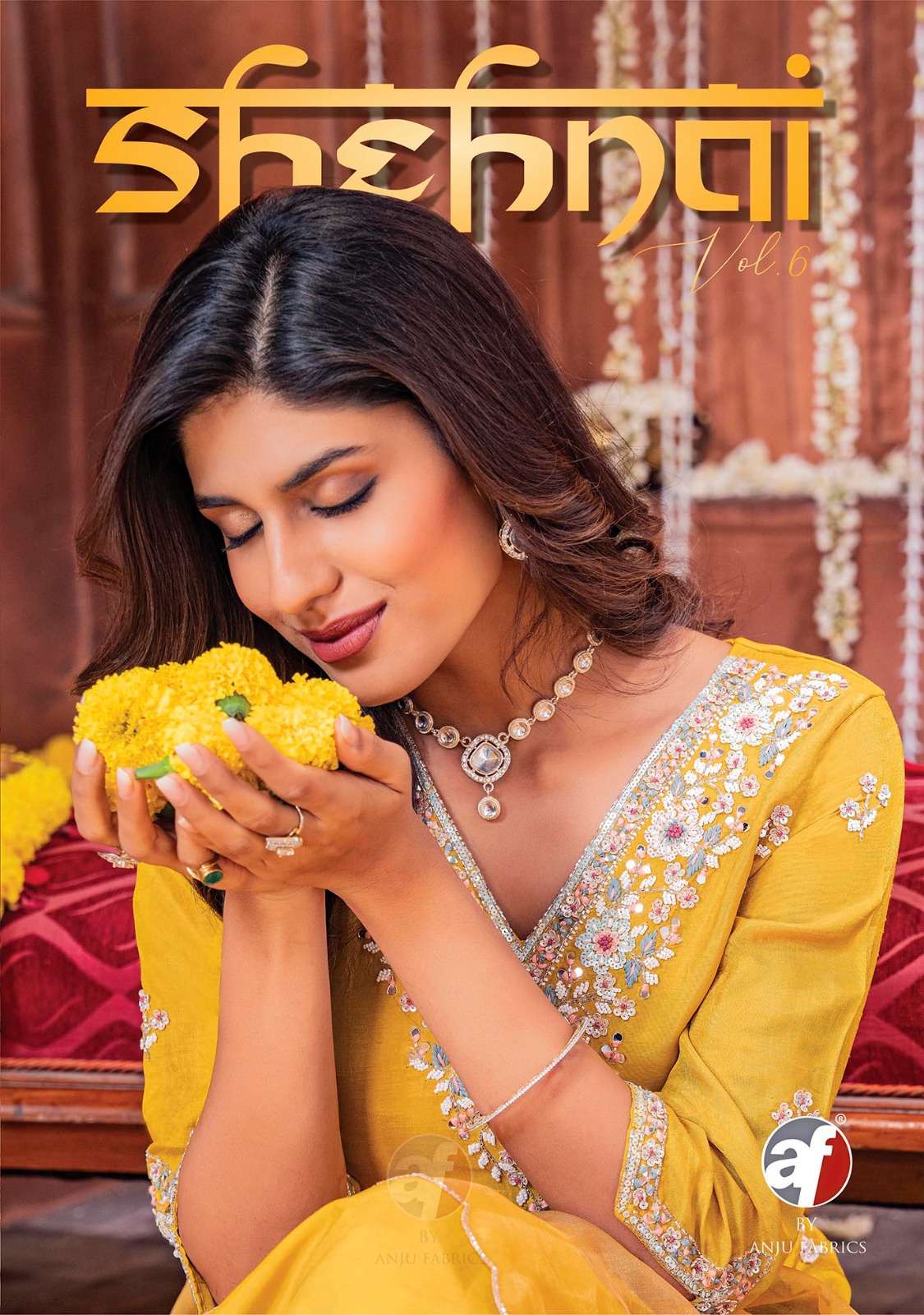 LAUNCHING NEW COLLECTION SHEHNAI VOL 6 BY ANJU FABRICS 