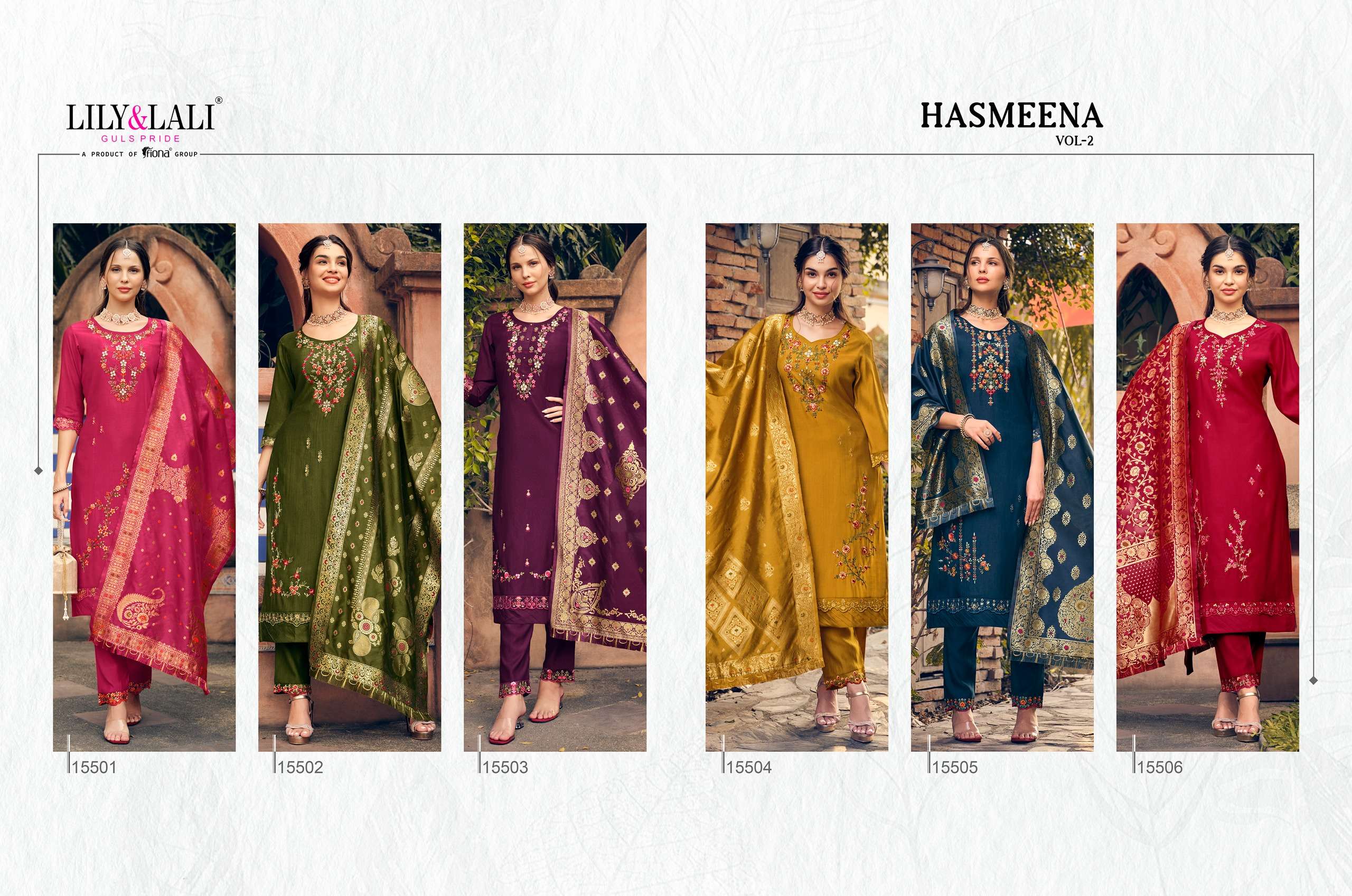 LILY & LALI PRESENTS NEW CATALOUGE HASMEENA VOL-2 