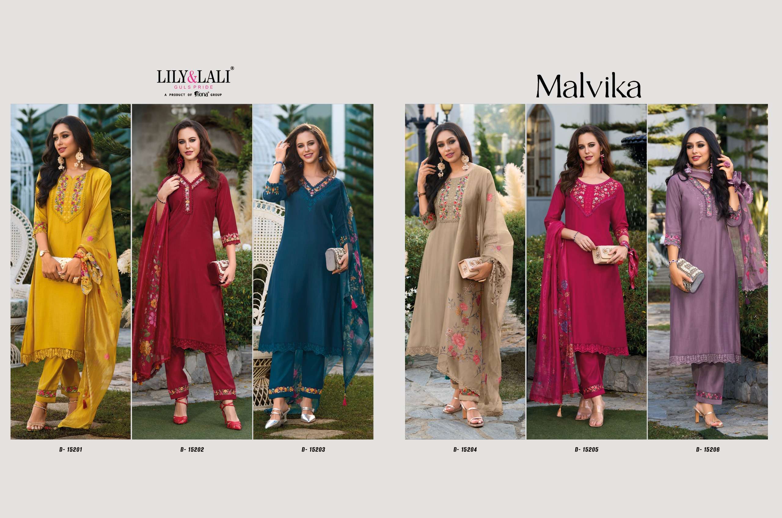LILY &LALI PRESENTS NEW PREMIUM CATLOUG MALVIKA
