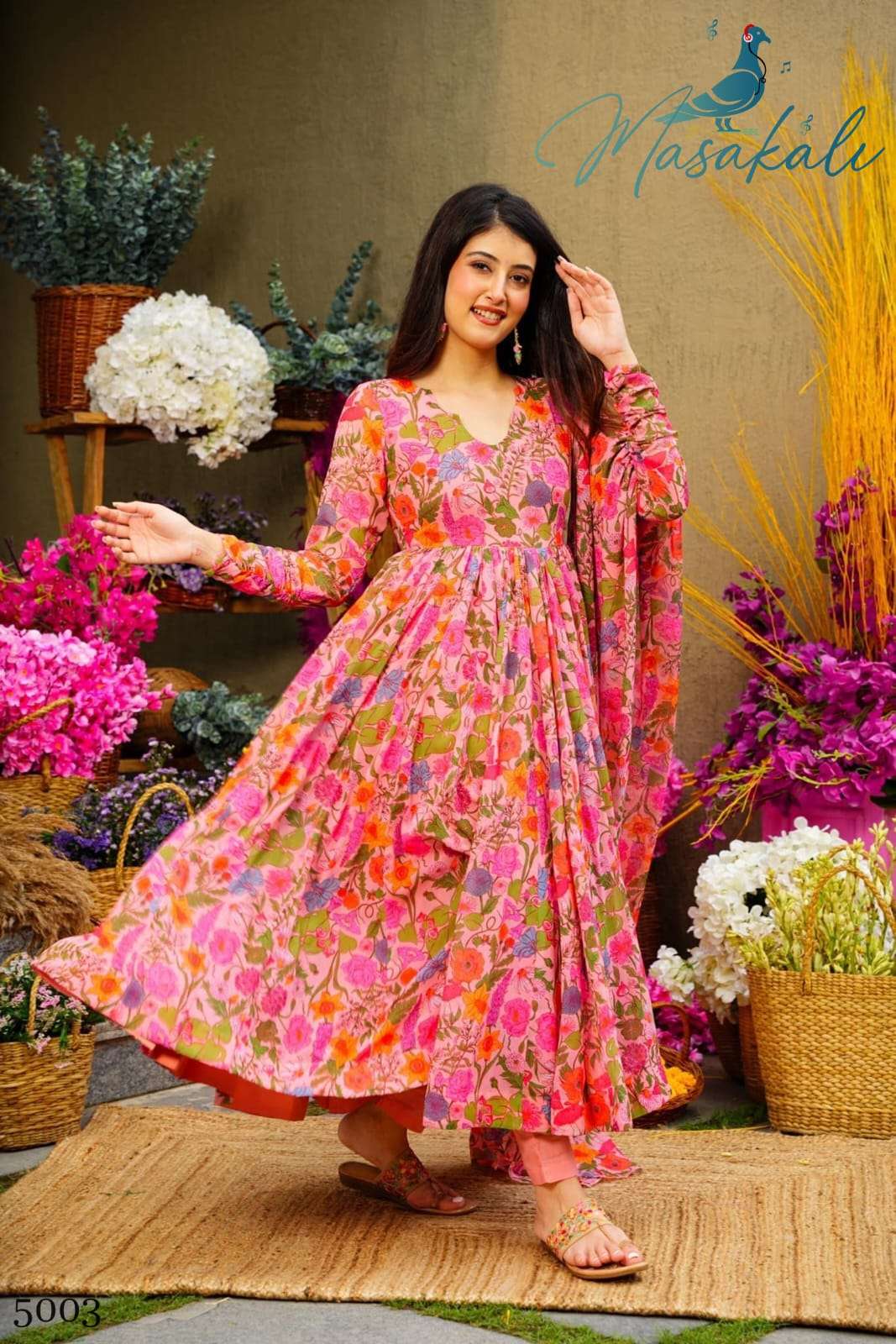 LUCACCI DESIGNER LAUNCH NEW CATALOUGE MASAKALI VOL-5 D.NO-5003