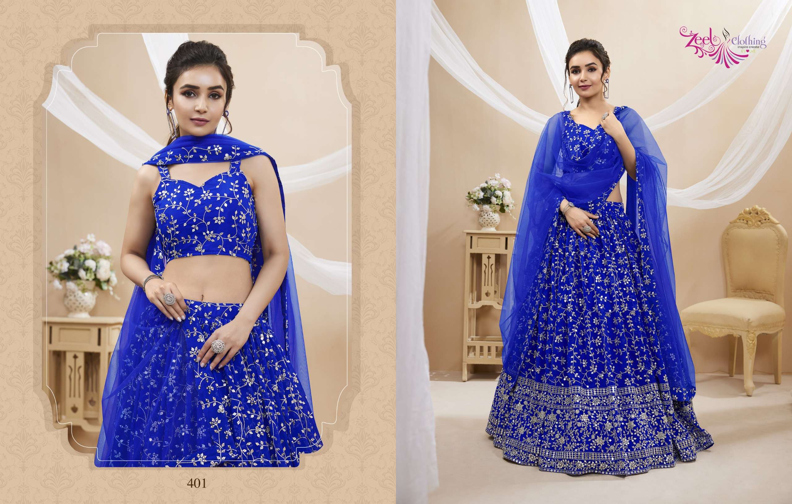 LUCACCI DESIGNER LAUNCH NEW CATALOUGE RUHANA VOL-1 DESIGN NO.401