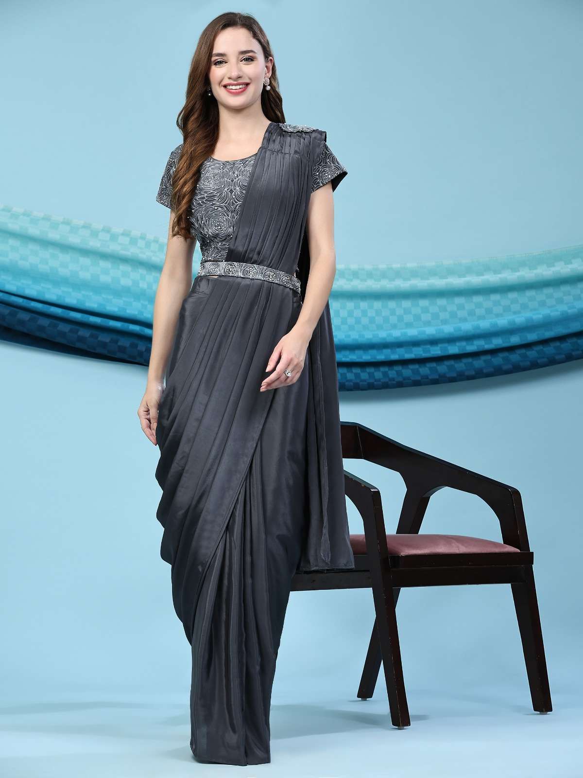 LUCACCI DESIGNER LAUNCH NEW READY TO WEAR SAREE D.NO-225