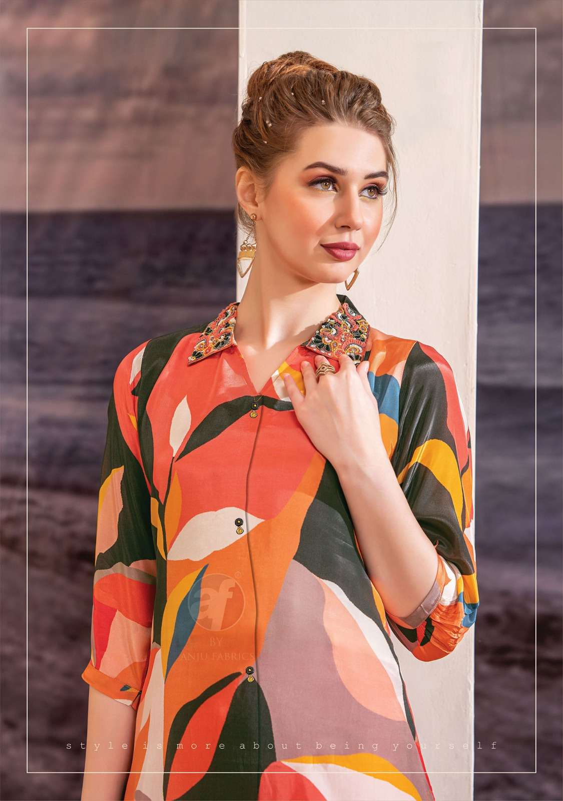 NATURAL VOL 2 LAUNCHING NEW COLLECTION IN WESTERN LOOK BY ANJU FABRIC