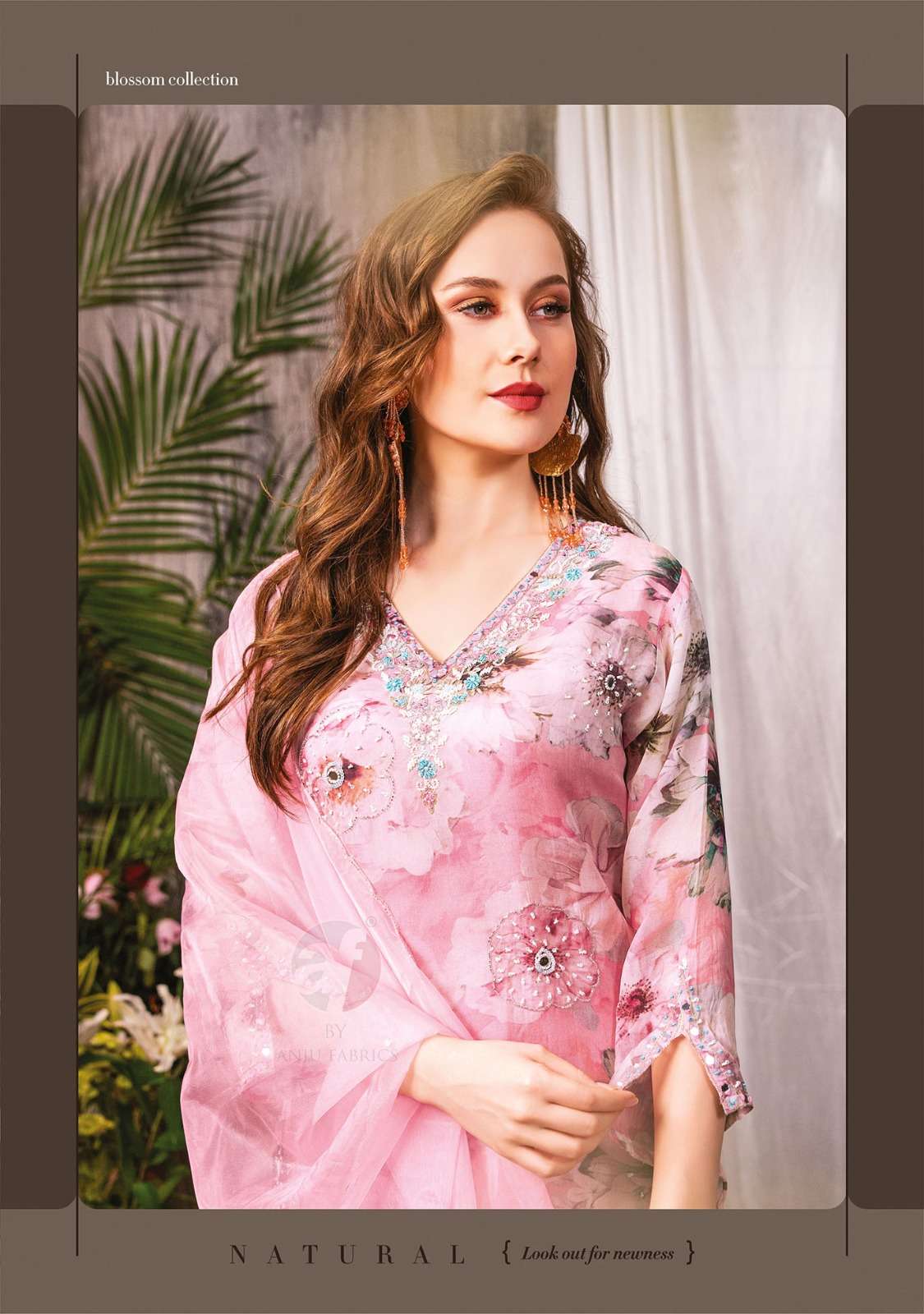 NAZAR VOL 5 KURTI PANY WITH DUPATTA LAUNCHED BY ANJU FABRICS